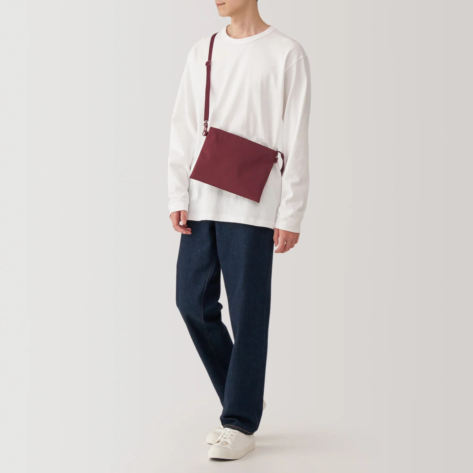 2-Way Water Repellent Sacoche / Crossbody Bag - Image 44