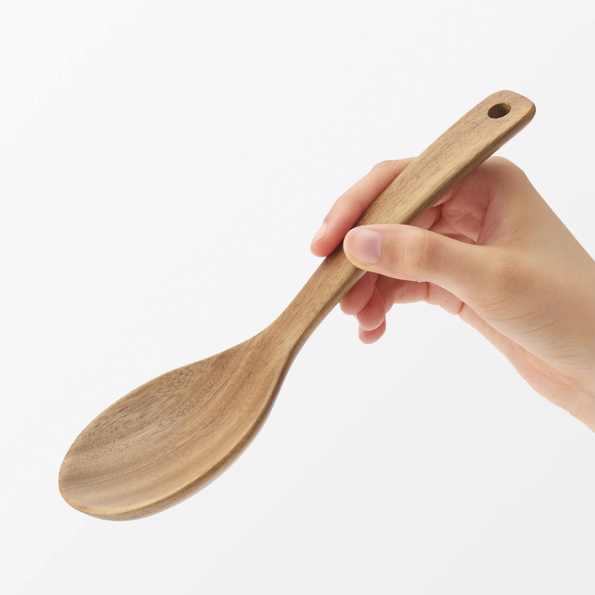 Acacia Serving Spoon Small - Image 2