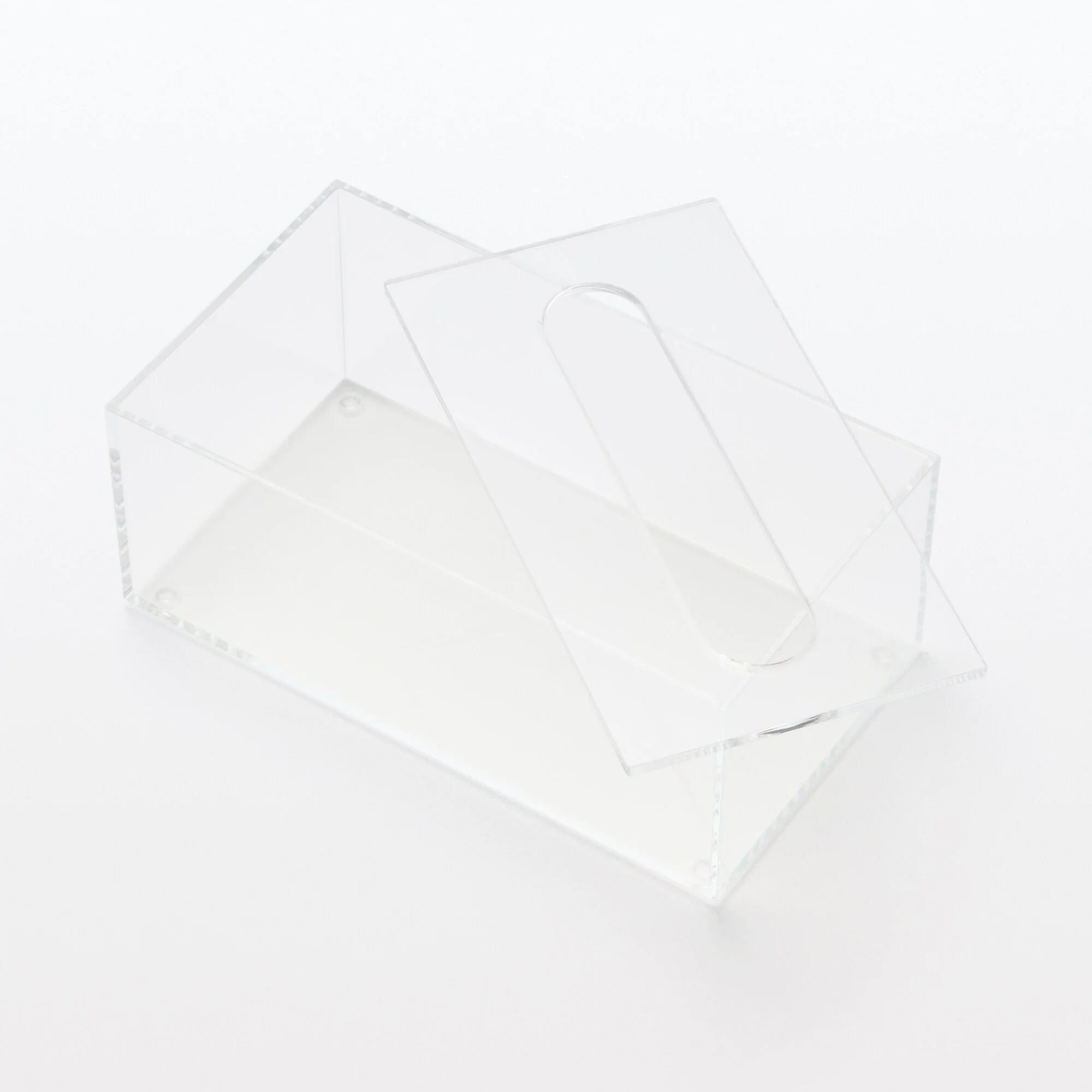 Acrylic Tissue Holder for Soft Pack Tissues - Image 4