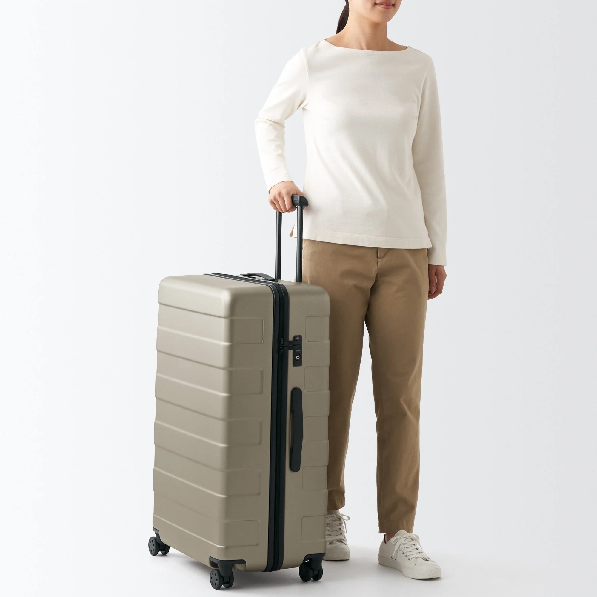 Adjustable Handle Hard Shell Suitcase 105L | Check-In - Image 37