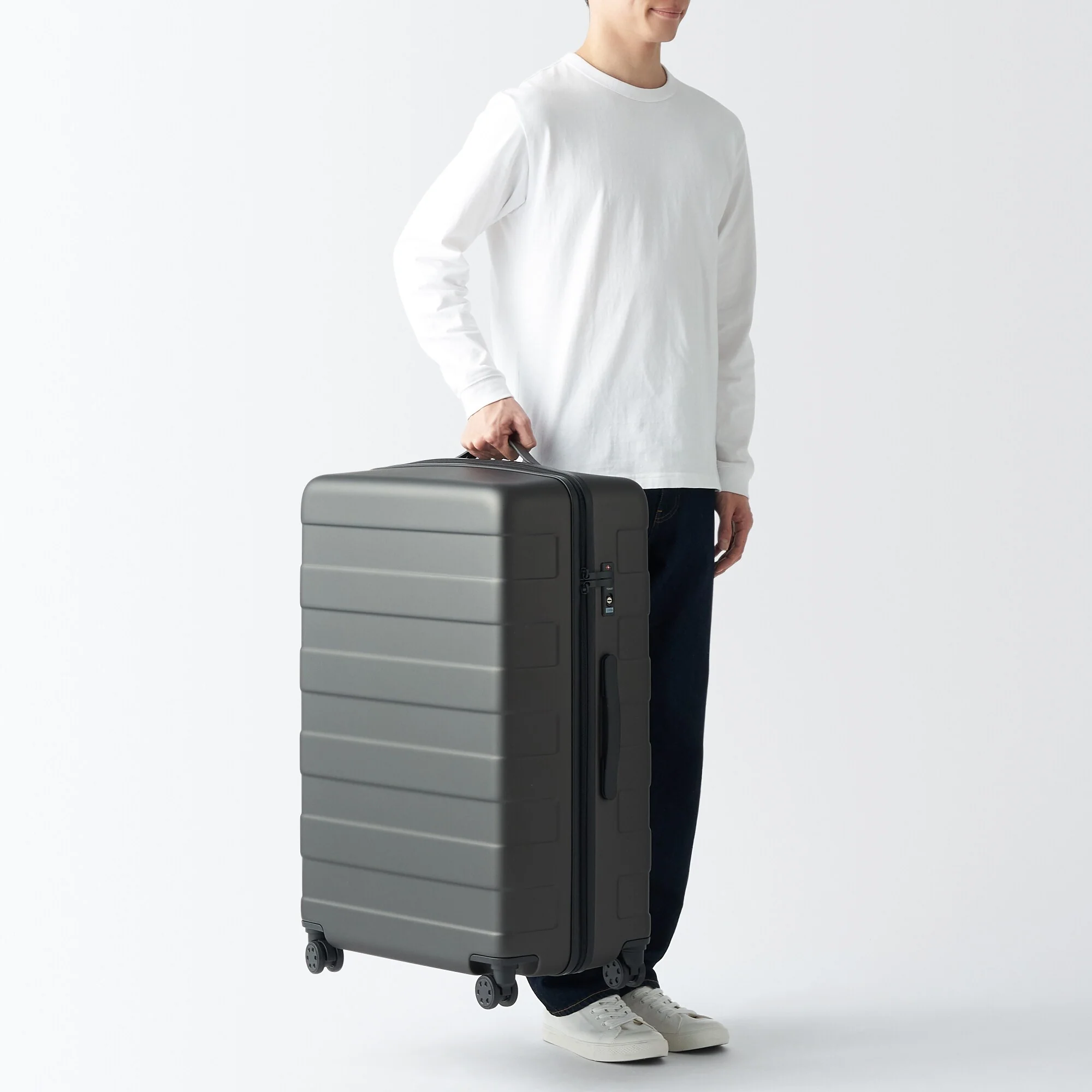 Adjustable Handle Hard Shell Suitcase 105L | Check-In - Image 2