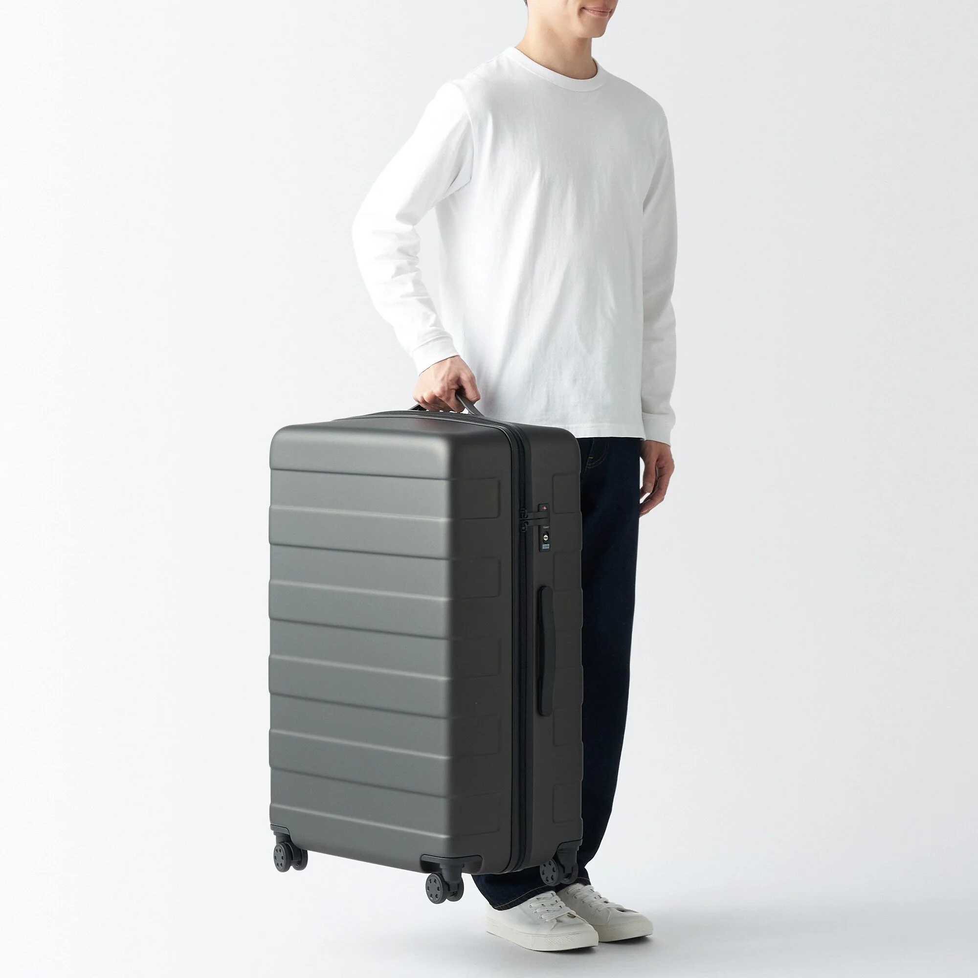 Adjustable Handle Hard Shell Suitcase 105L | Check-In - Image 17