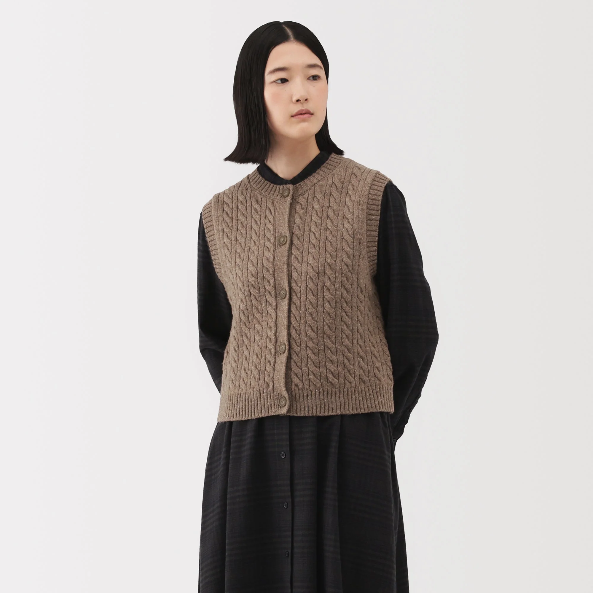 Andes Wool Blend Vest - Image 17