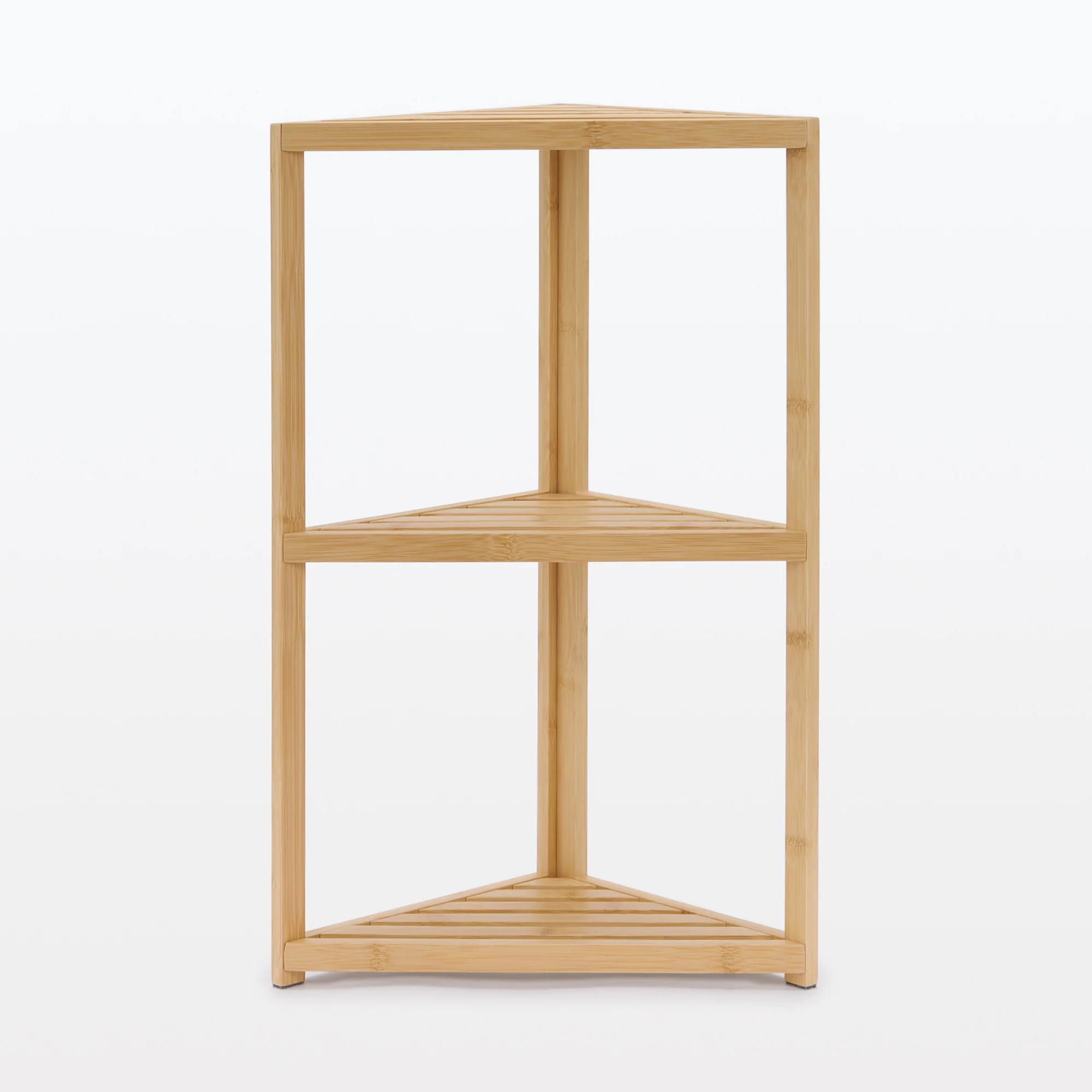 Bamboo Corner Rack 3 Tier - Image 3