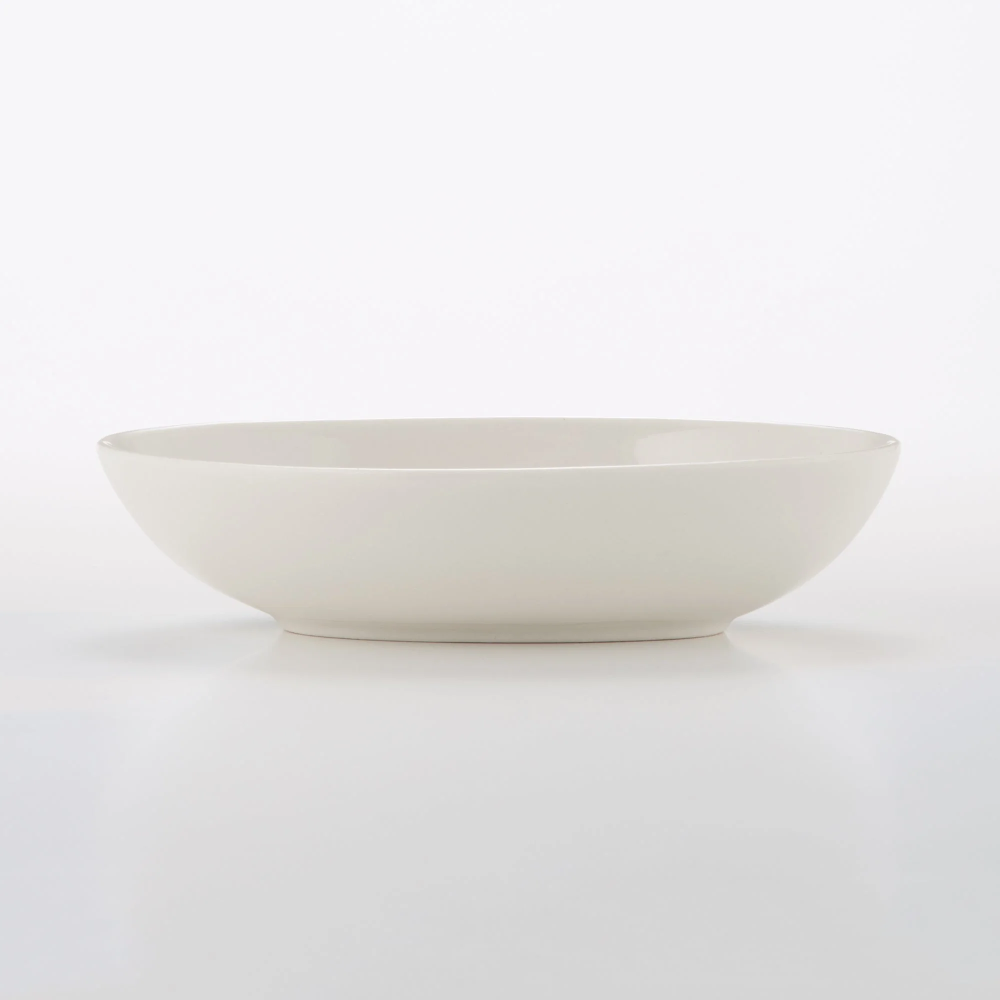 Beige Porcelain Oval Dish - Image 2