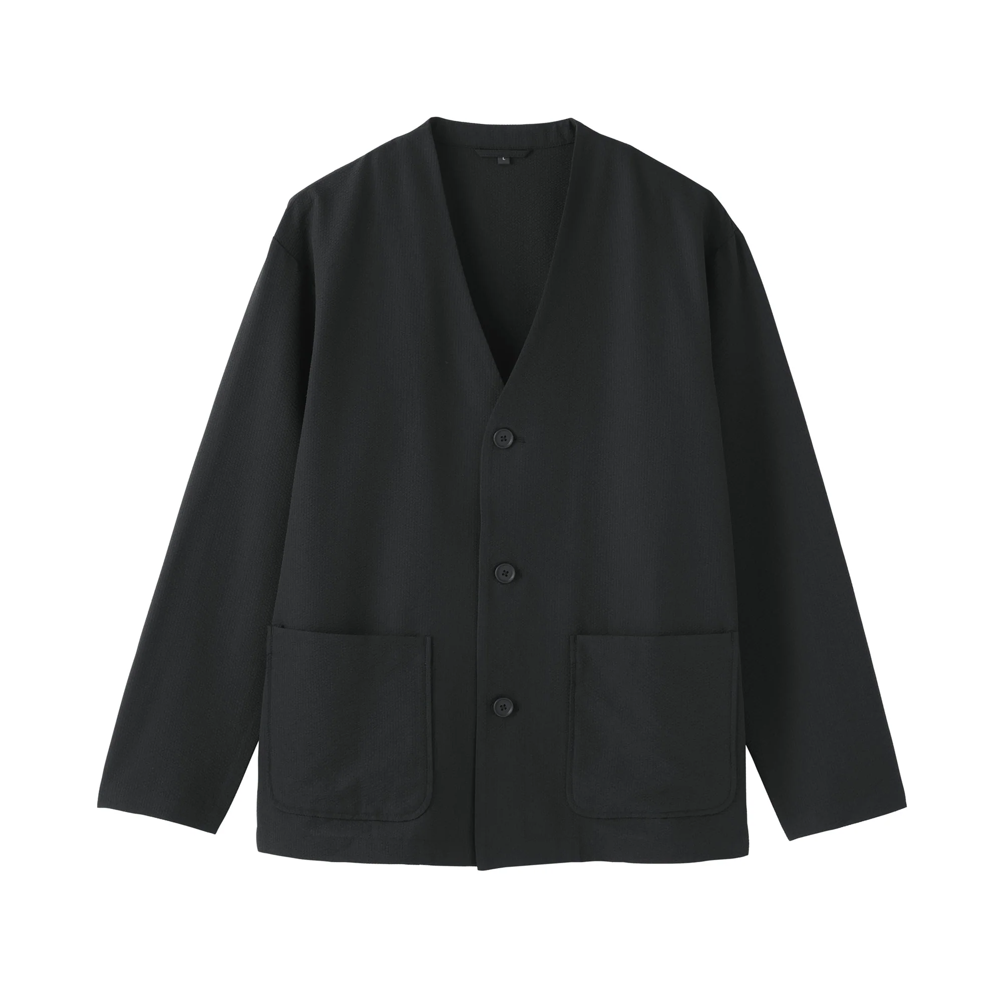 Breathable Seersucker Cardigan - Image 10