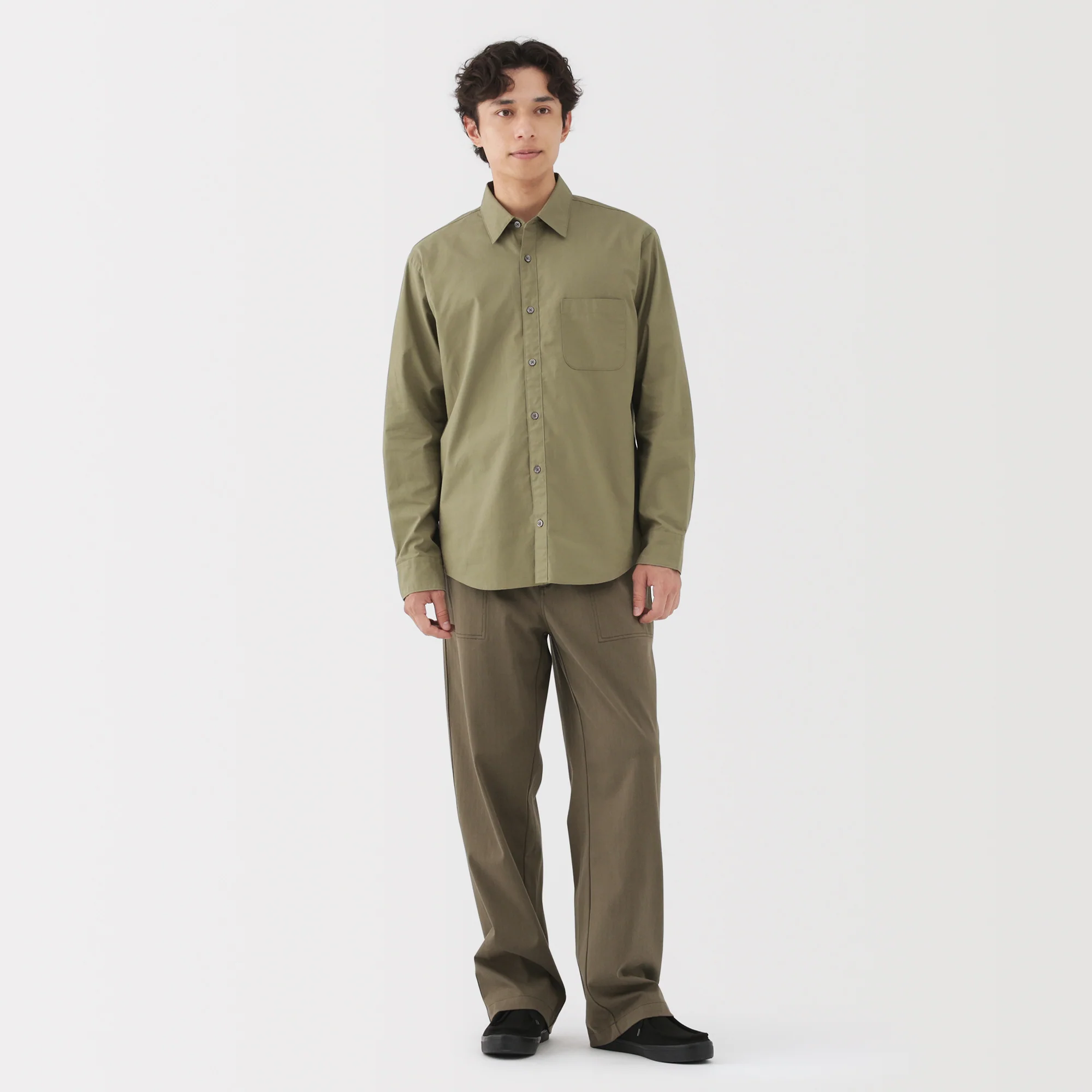 Broadcloth Long Sleeve Shirt - Image 28