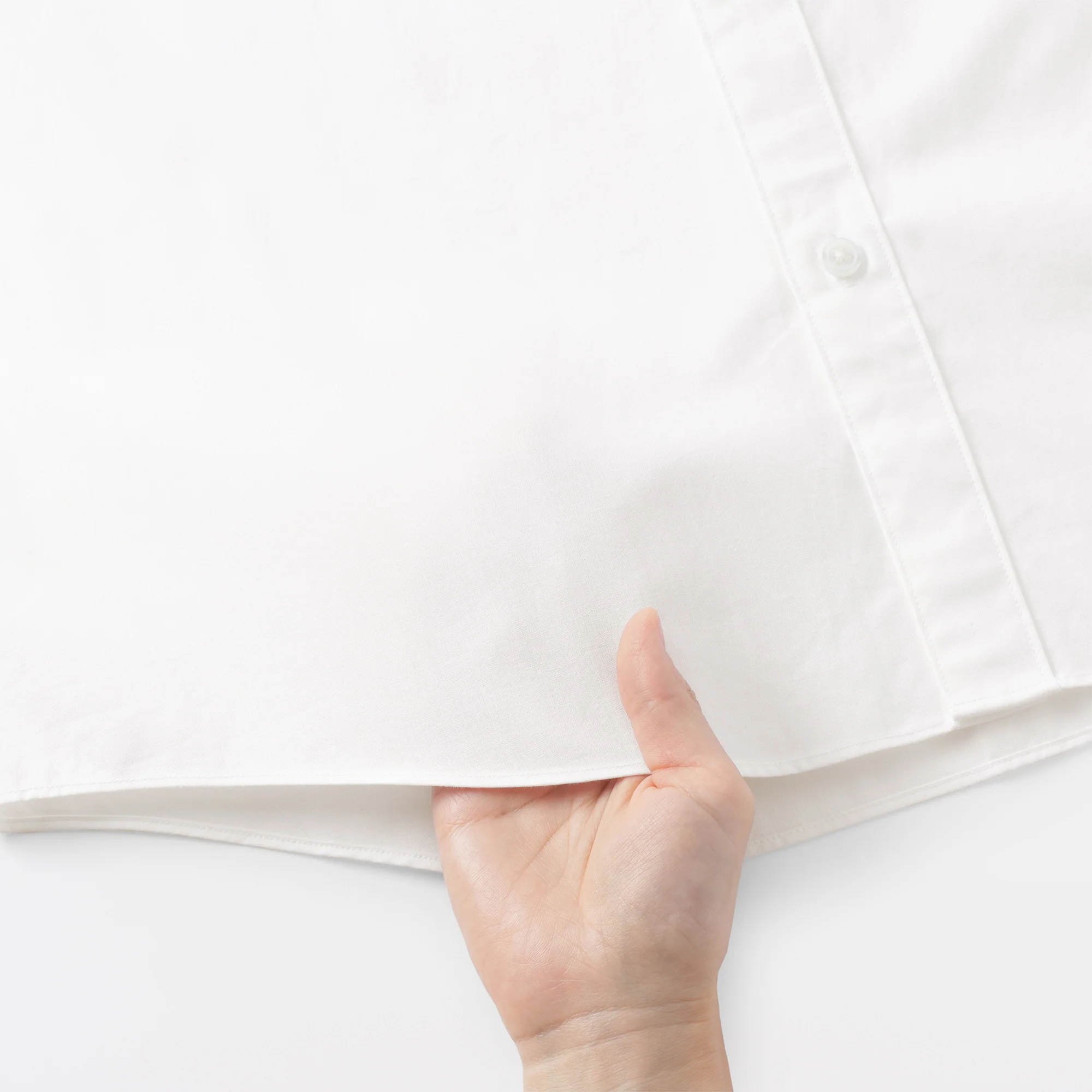 Broadcloth Stand Collar Shirt - Image 10