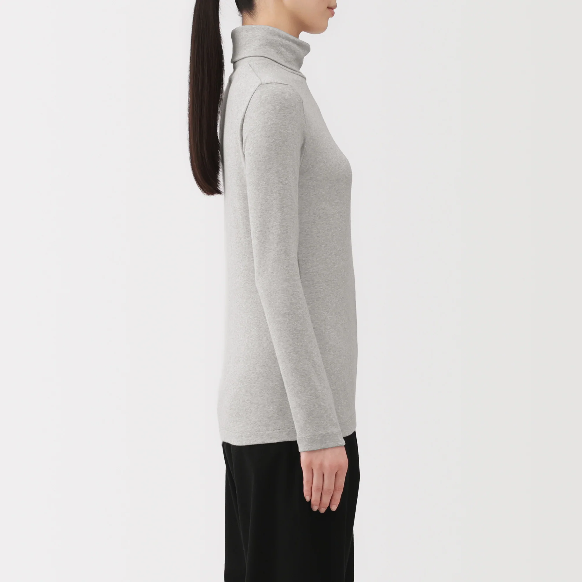 Brushed Turtleneck T-Shirt - Image 5