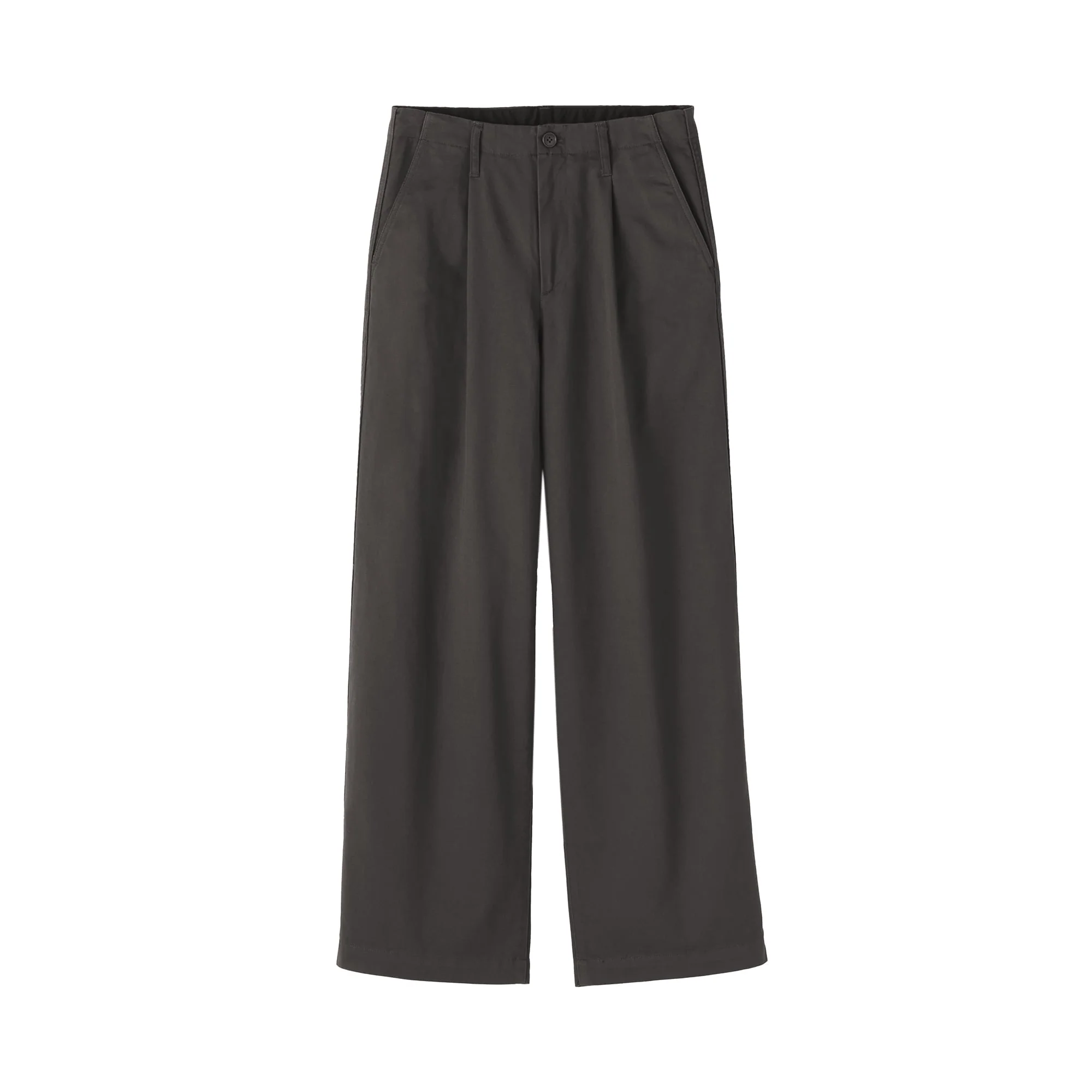 Chino Pleated Wide Pants - Image 11