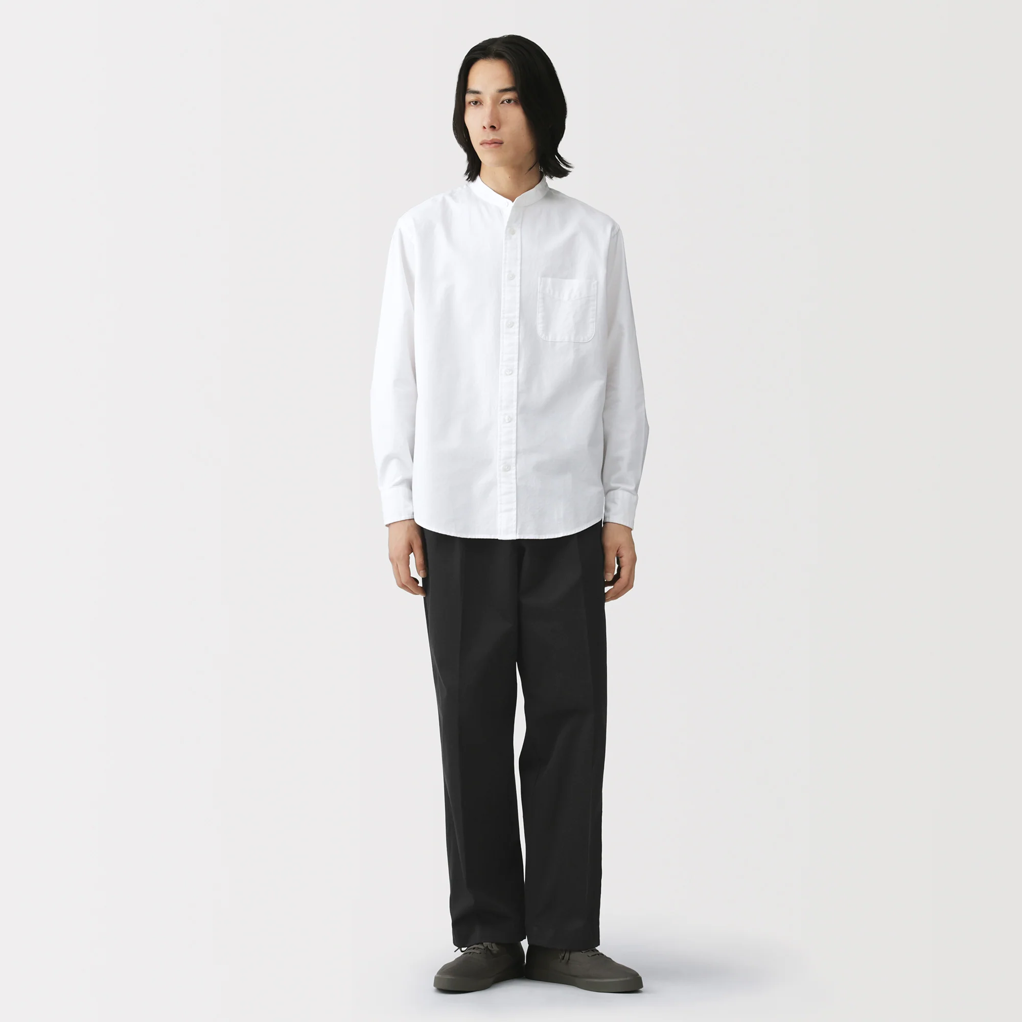 Chino Wide Darted Pants - Image 21