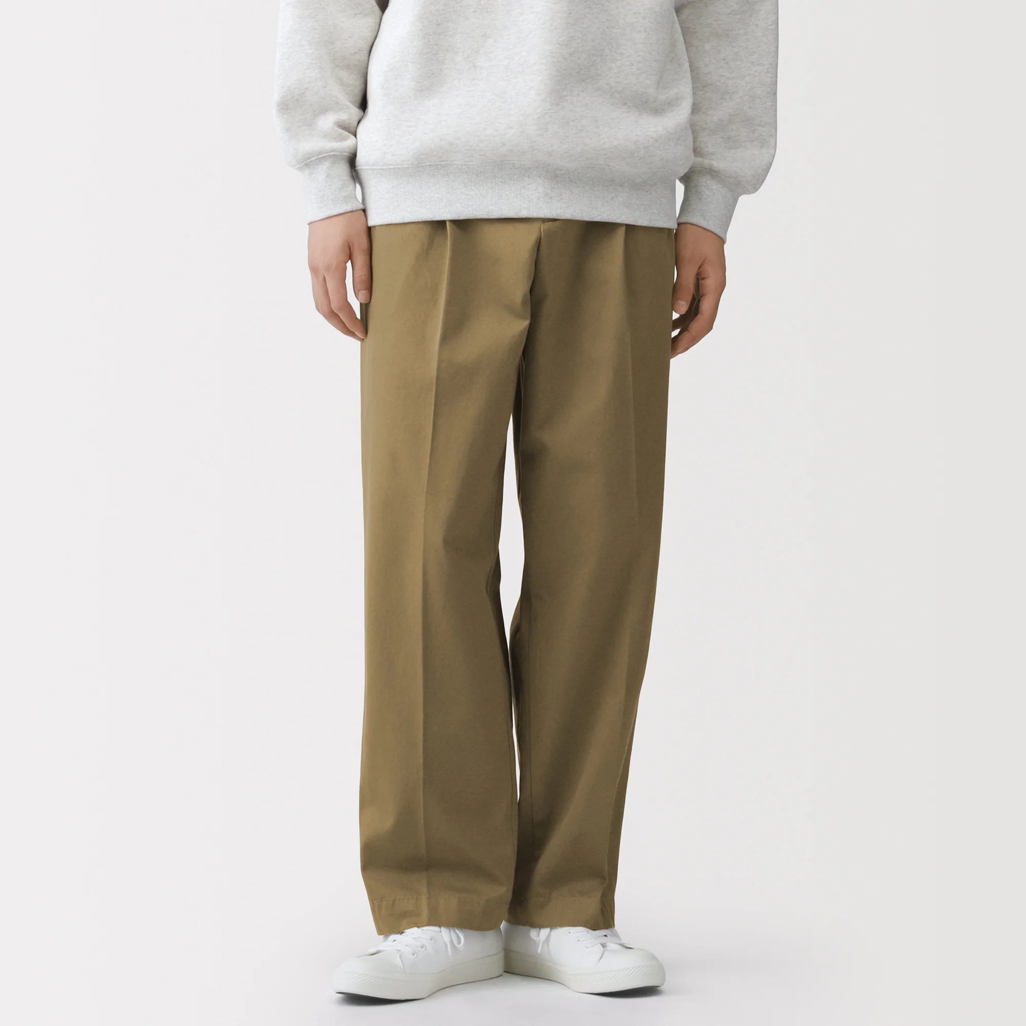 Chino Wide Darted Pants - Image 4