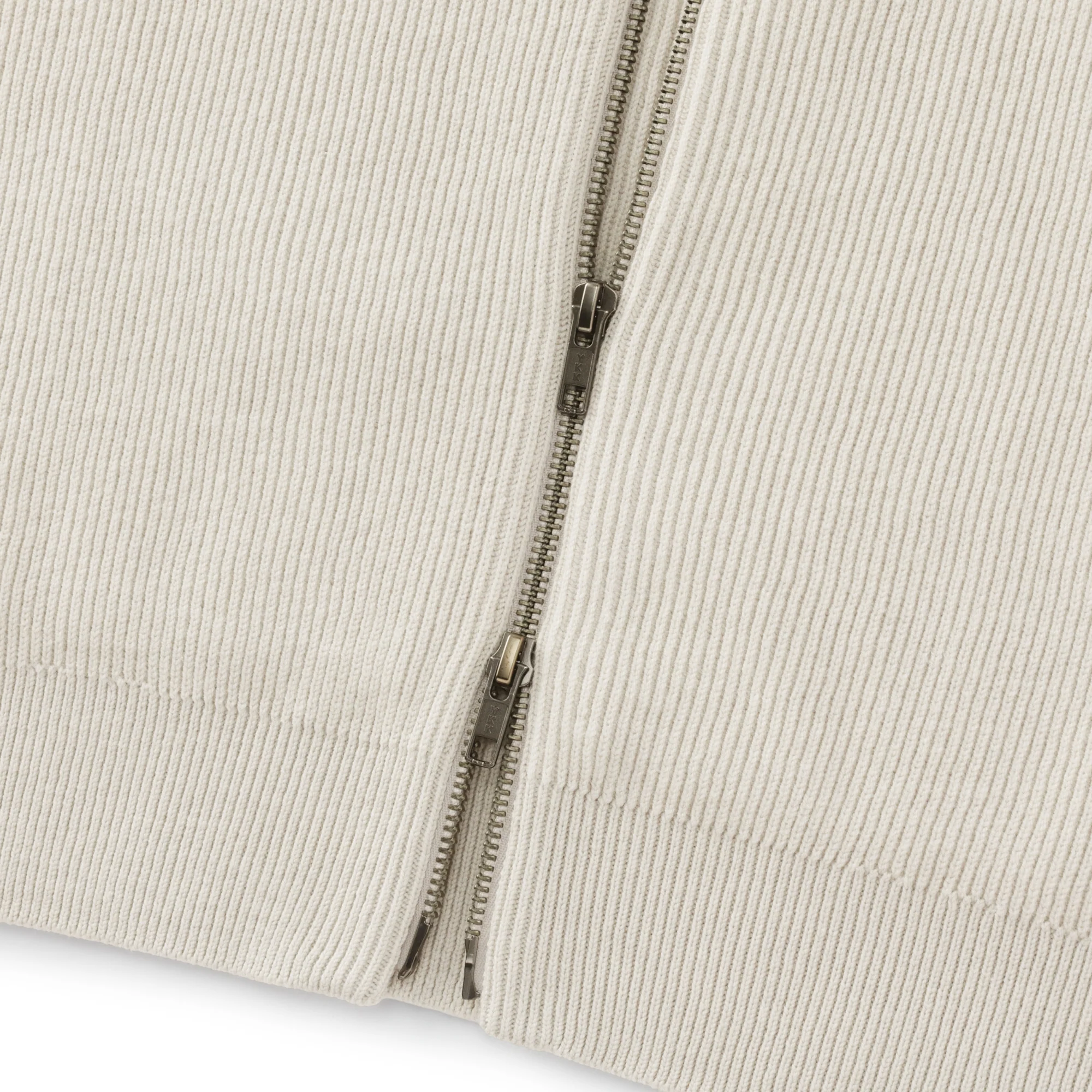 Cotton Blend Full-Zip Cardigan - Image 5