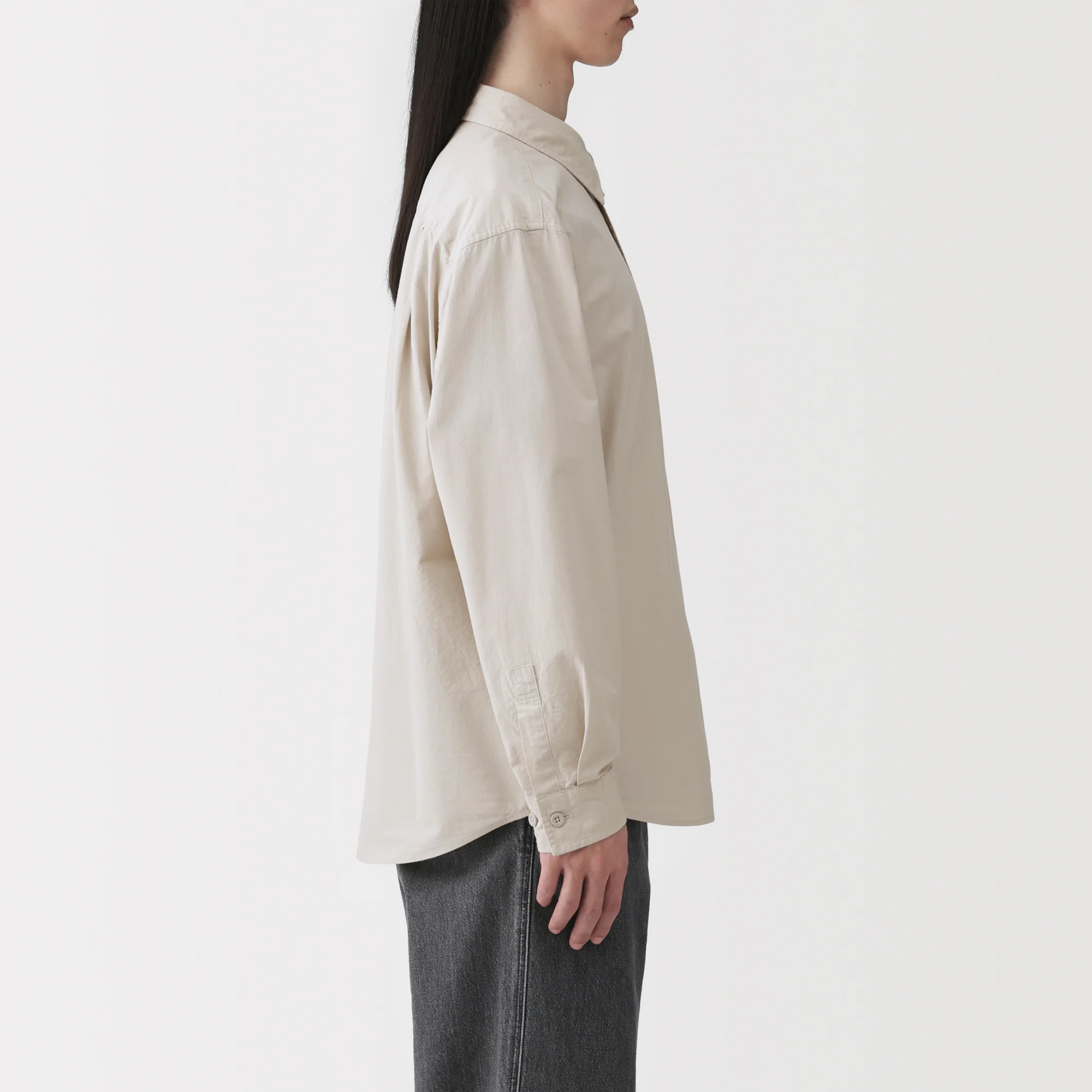 Cotton Broadcloth Overshirt - Image 14