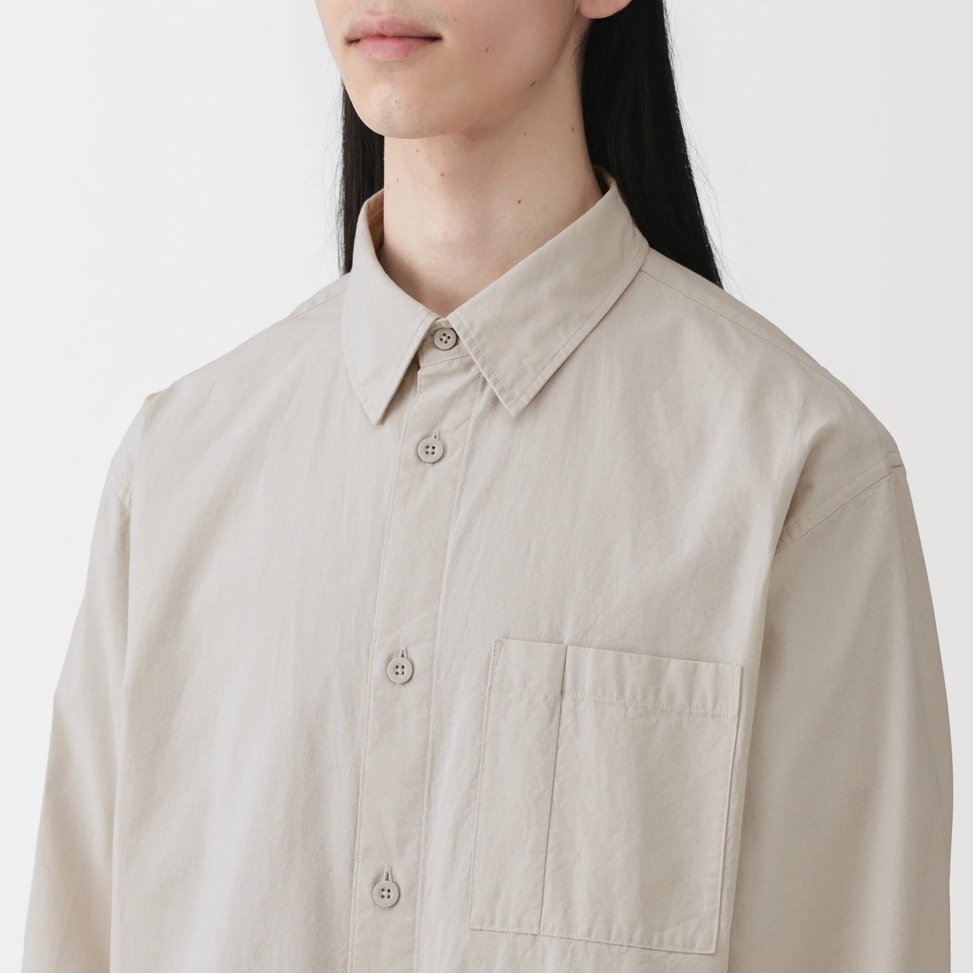 Cotton Broadcloth Overshirt - Image 16