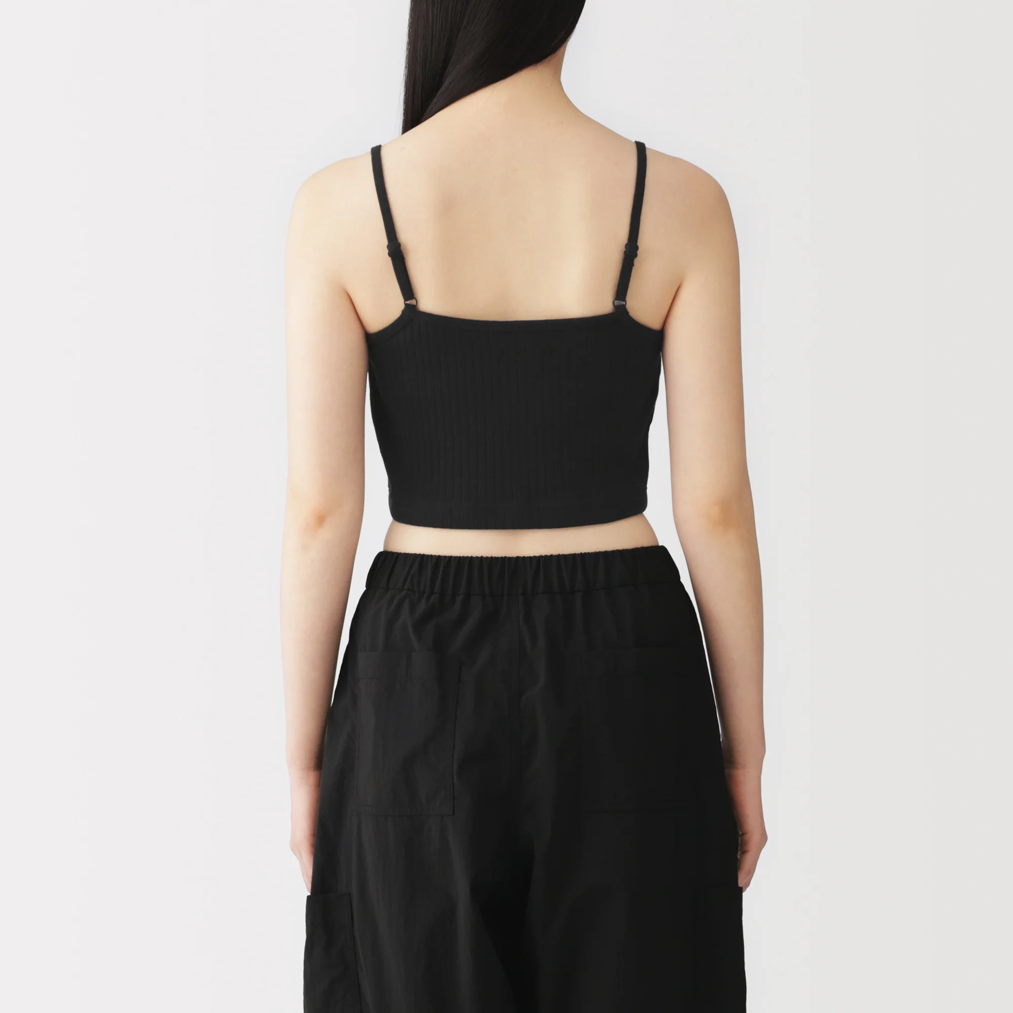 Cotton Rib Bra Camisole - Image 13