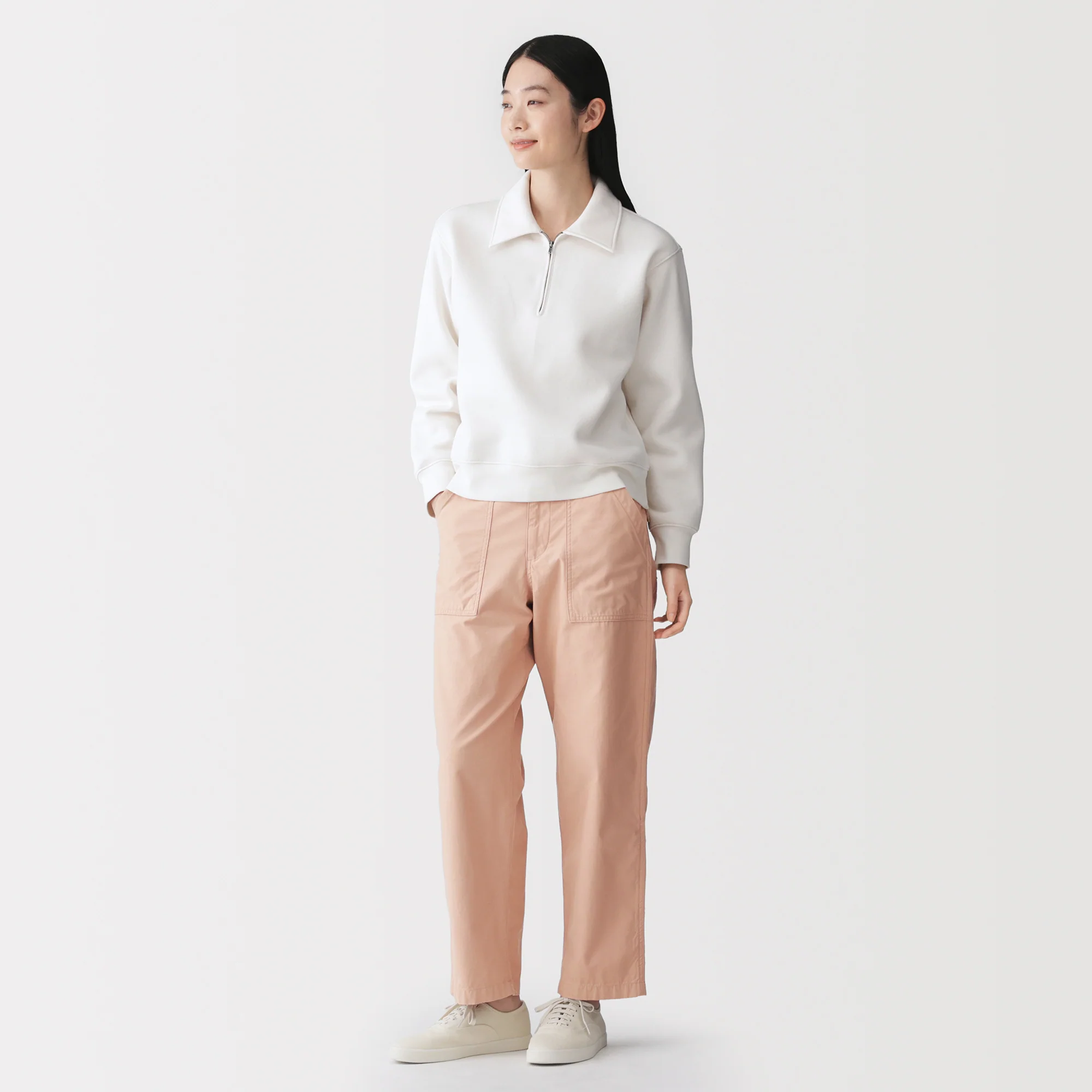 Cotton Satin Baker Pants - Image 13