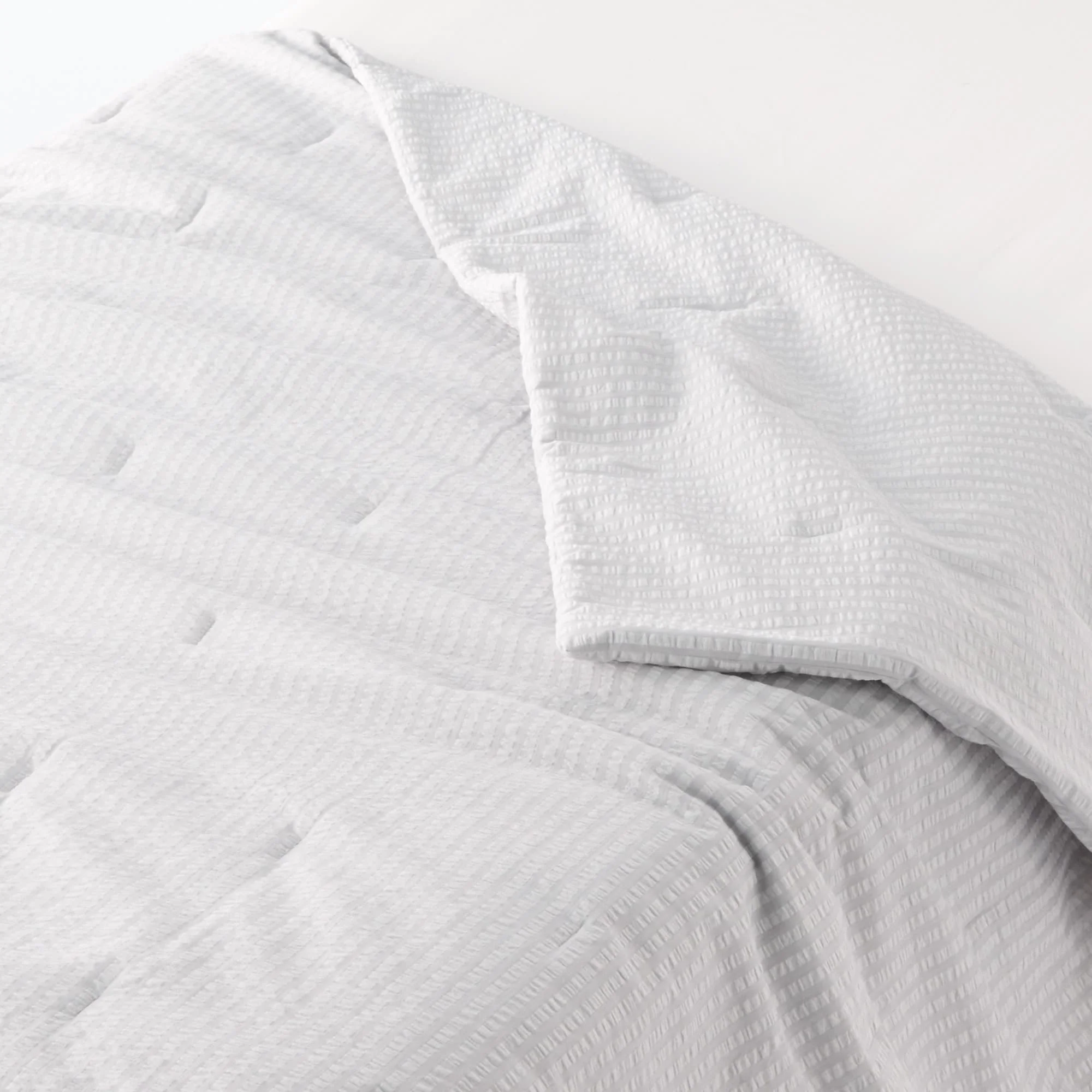 Cotton Seersucker Thin Duvet - Double - Image 4