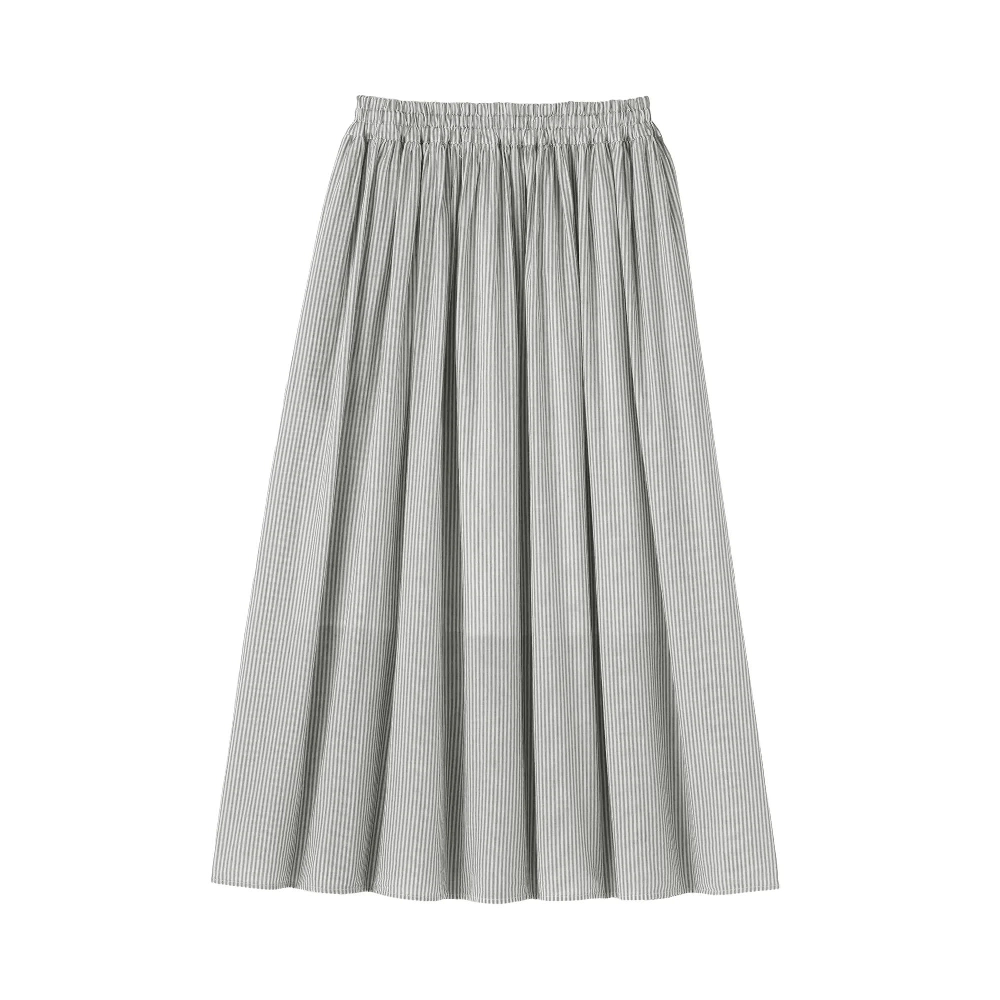 Cotton Voile Gathered Skirt - Image 21
