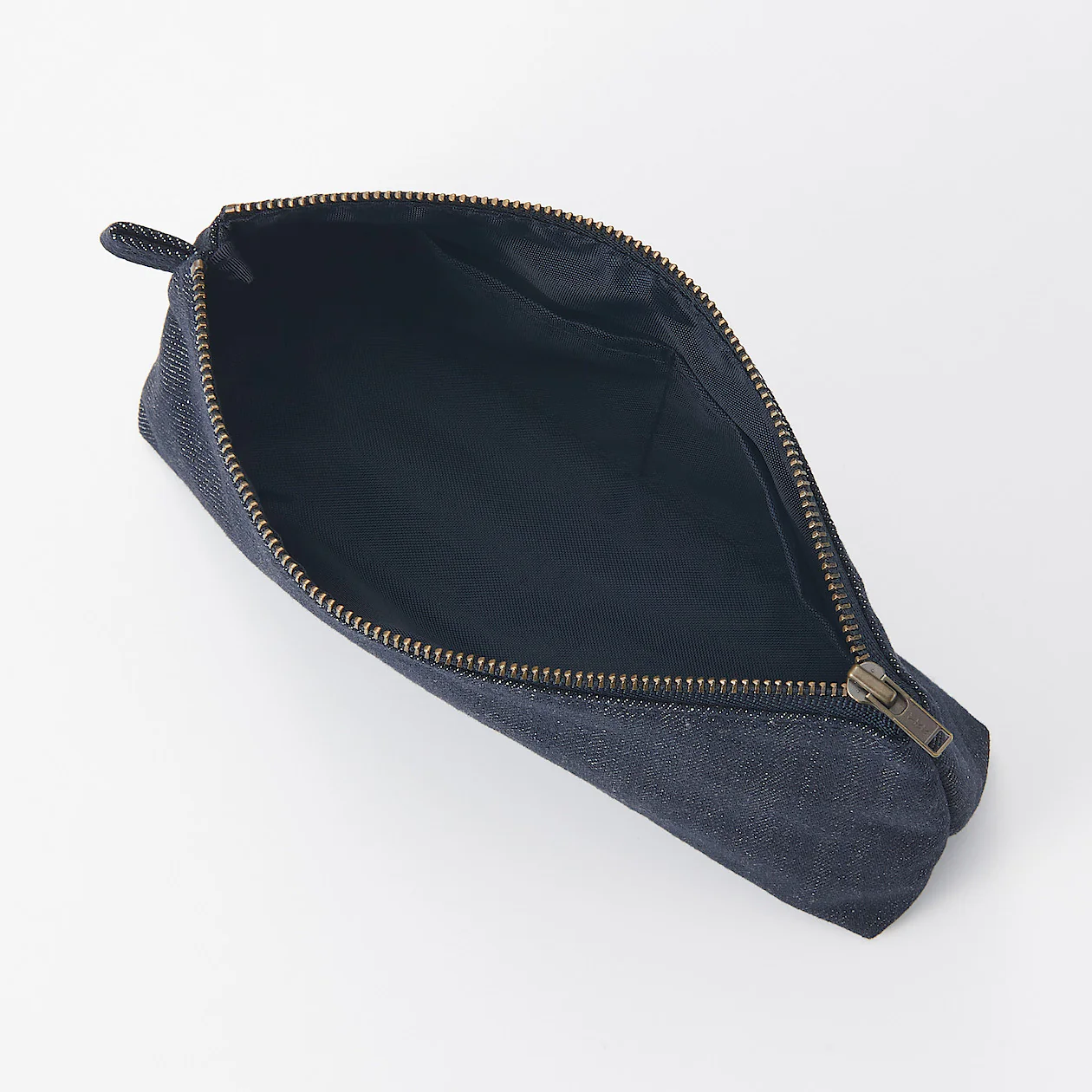 Denim Pen Case With Gusset - Image 5