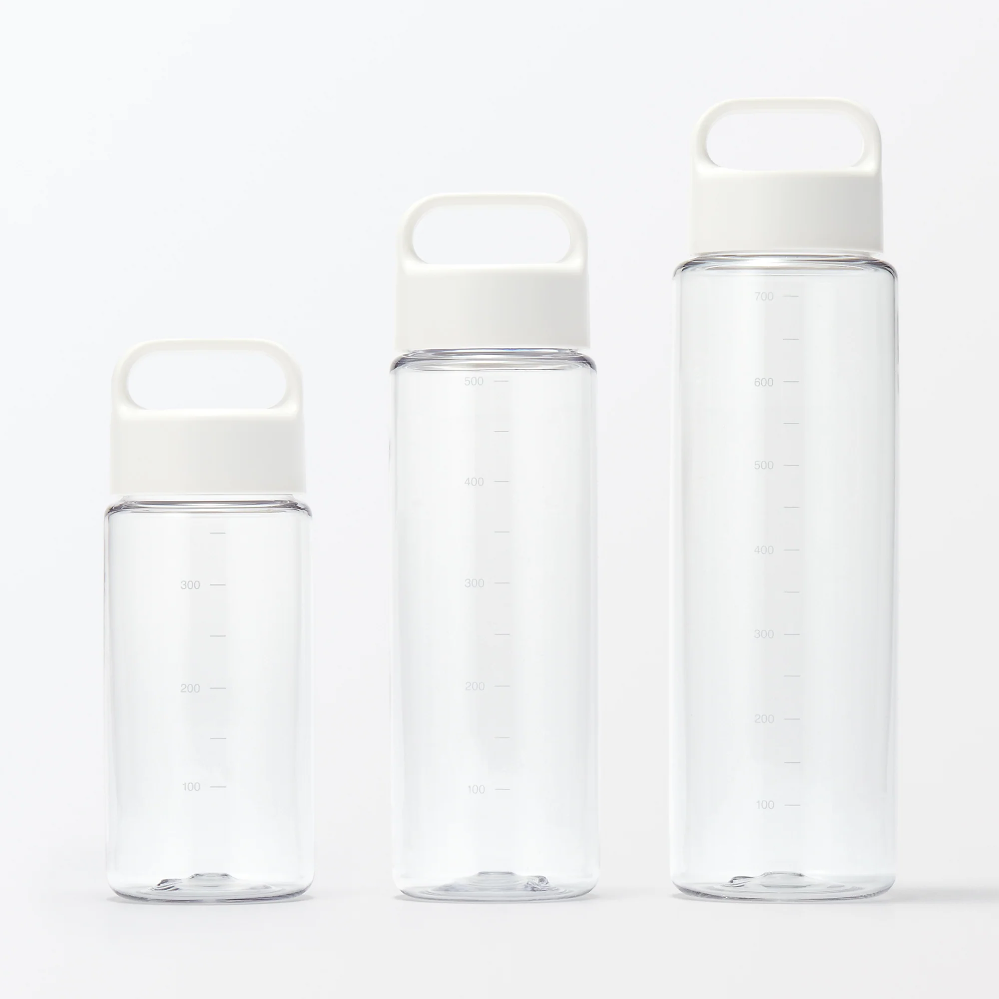 Easy-to-Carry Water Bottle With Scale - White (500ml) - Image 7