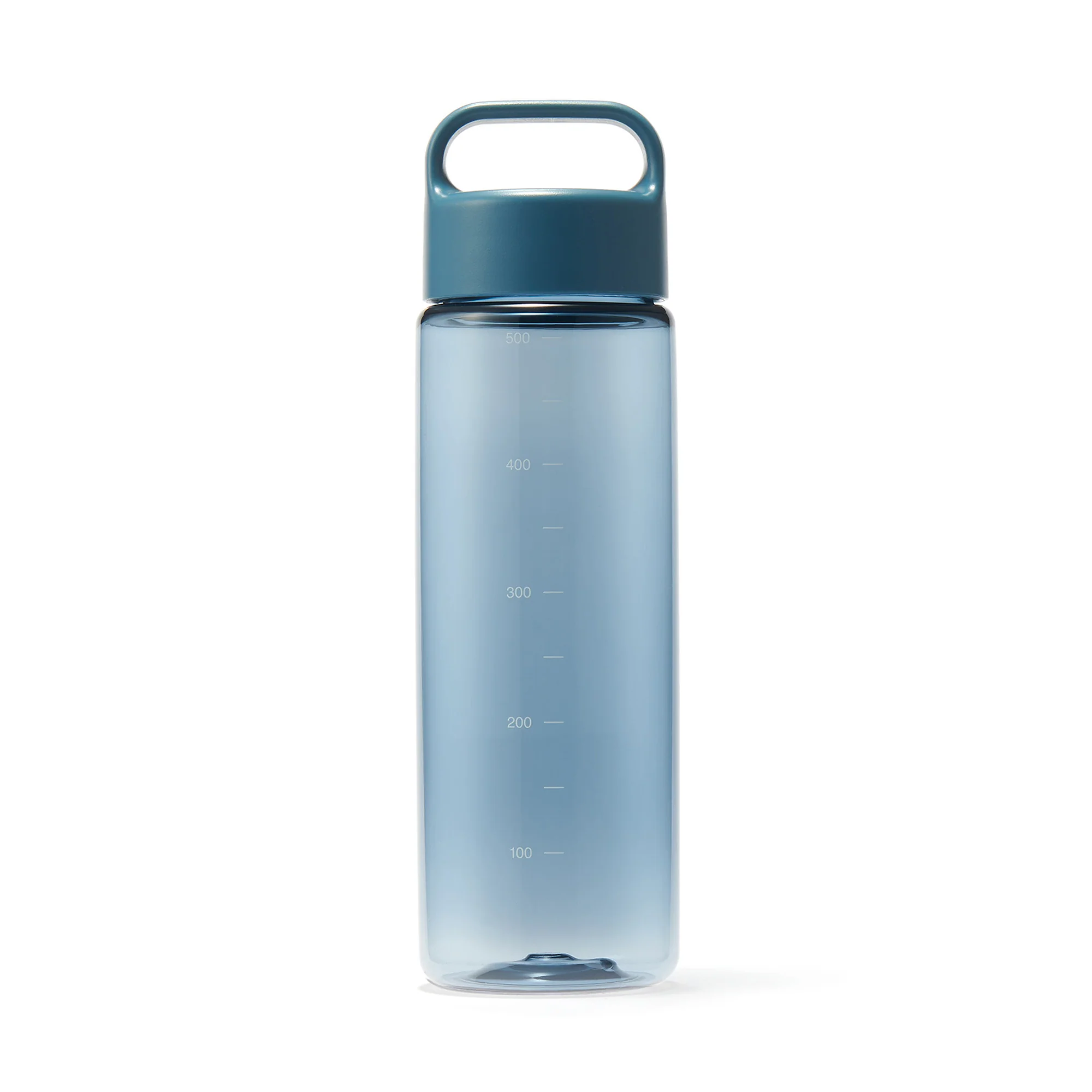 Easy-to-Carry Water Bottle With Scale - Blue (500ml)