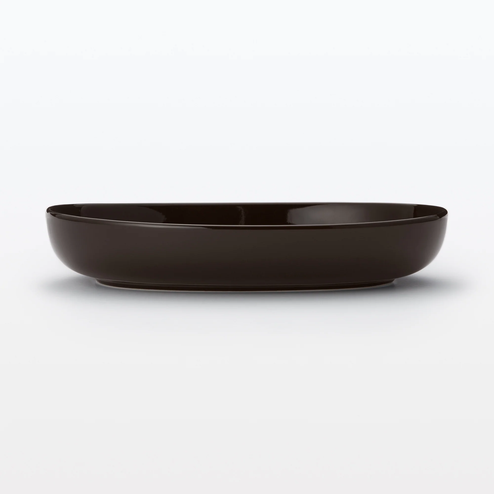 Everyday Tableware Oval Bowl - Dark Brown - Image 2