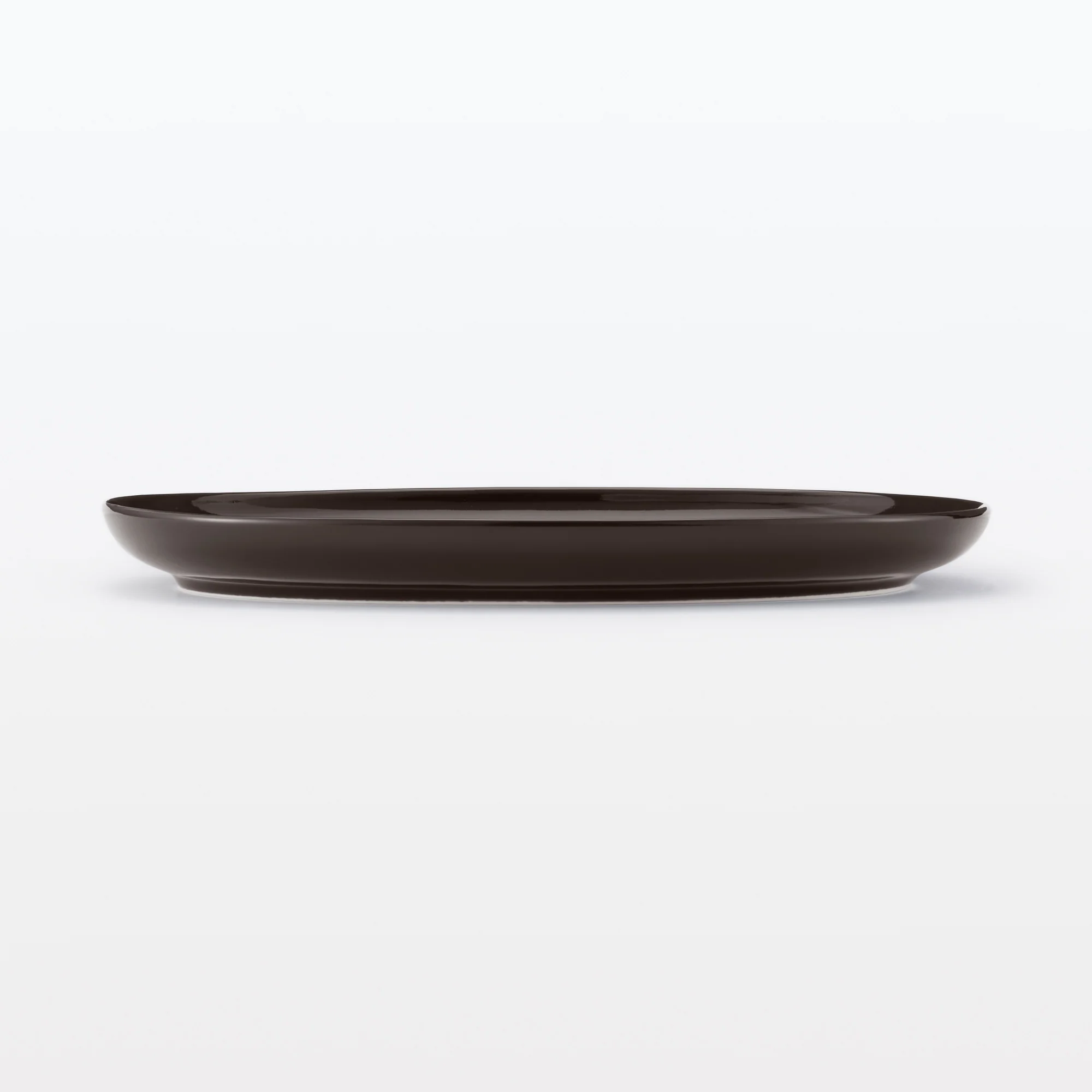 Everyday Tableware Oval Plate Small - Dark Brown - Image 2
