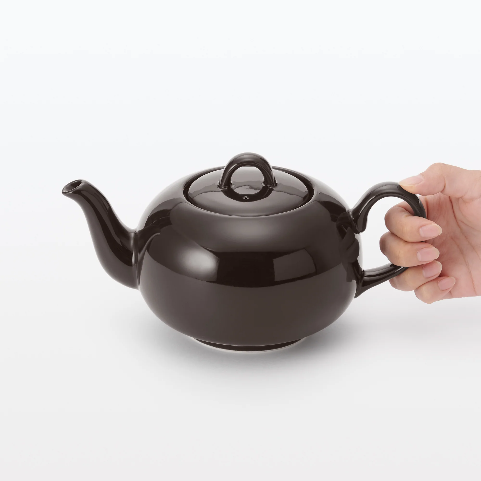 Everyday Tableware Teapot - Dark Brown - Image 8