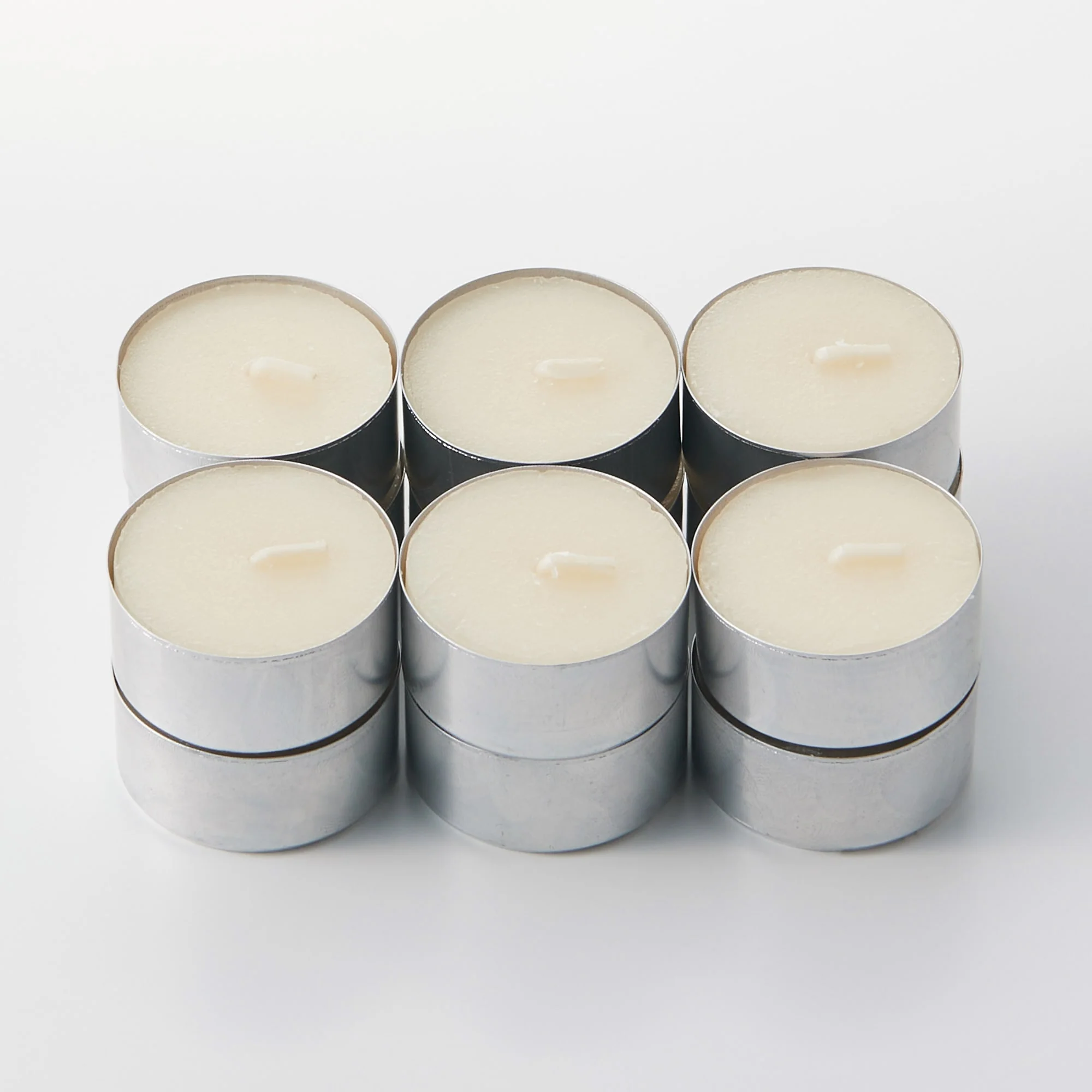 Fragrance-Free Mini Tealight Candle (12 Pack) - Image 2