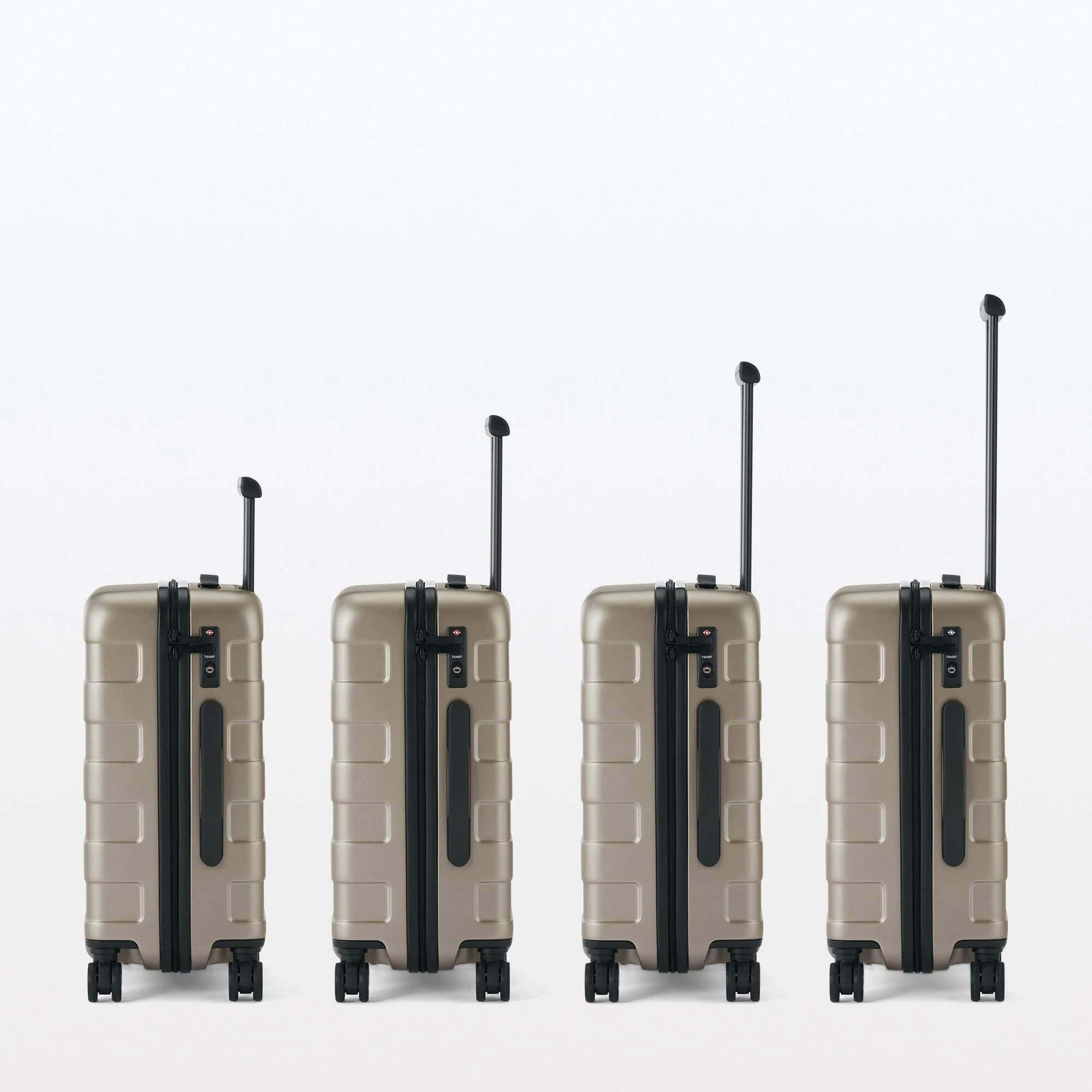 Adjustable Handle Front Open Hard Suitcase 32L | Carry-On - Image 33