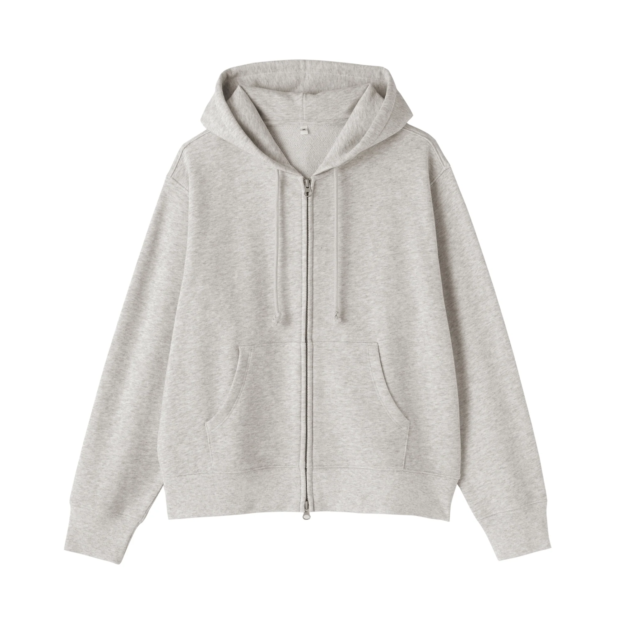 French Terry Zip-Up Hoodie - Image 12