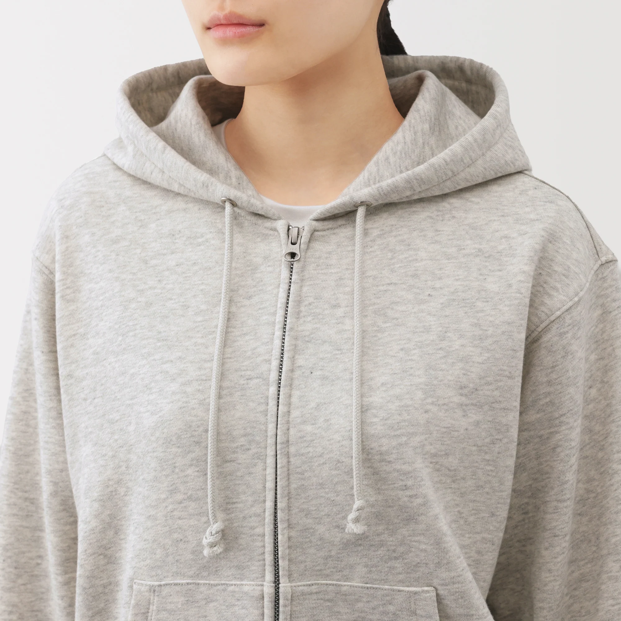 French Terry Zip-Up Hoodie - Image 37