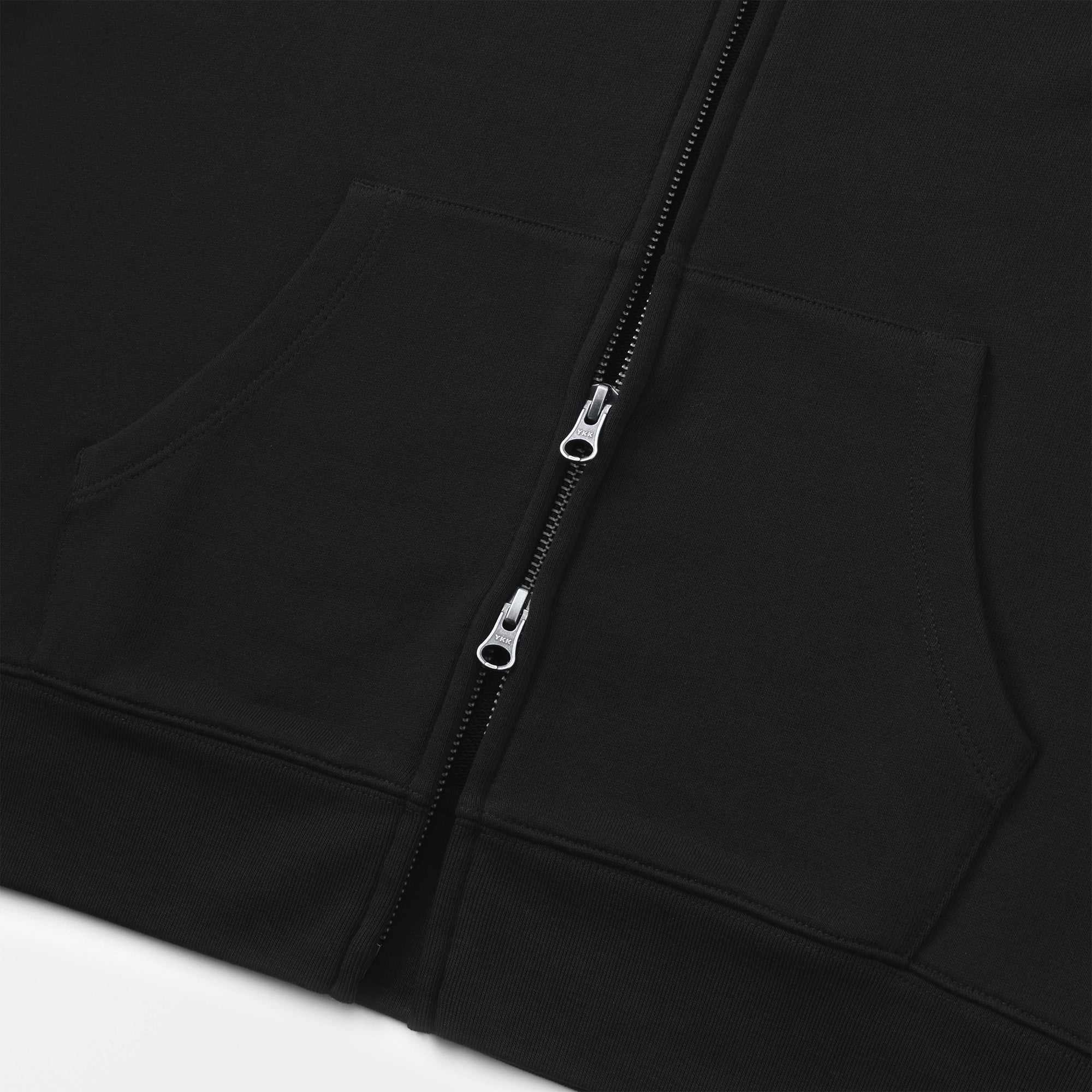 French Terry Zip-Up Hoodie - Image 39