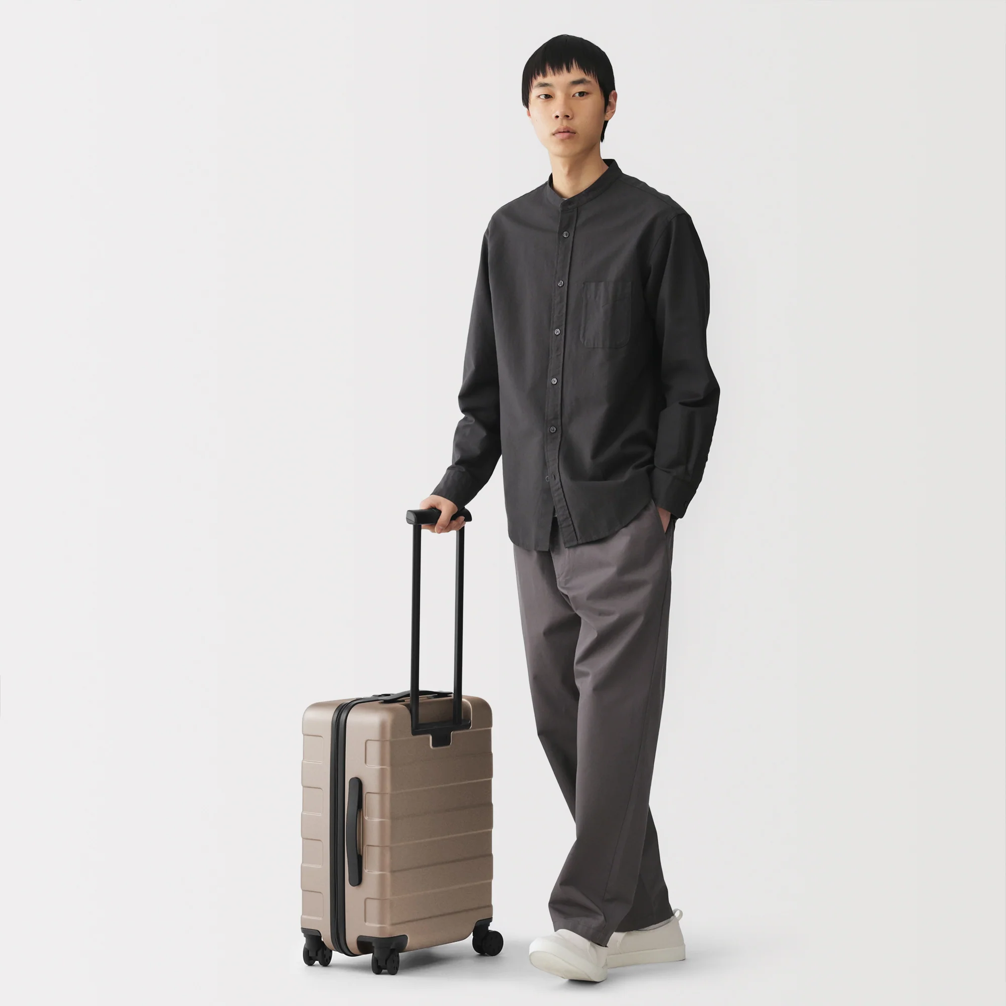 Front Open Hard Shell Suitcase 32L | Carry-On - Image 3