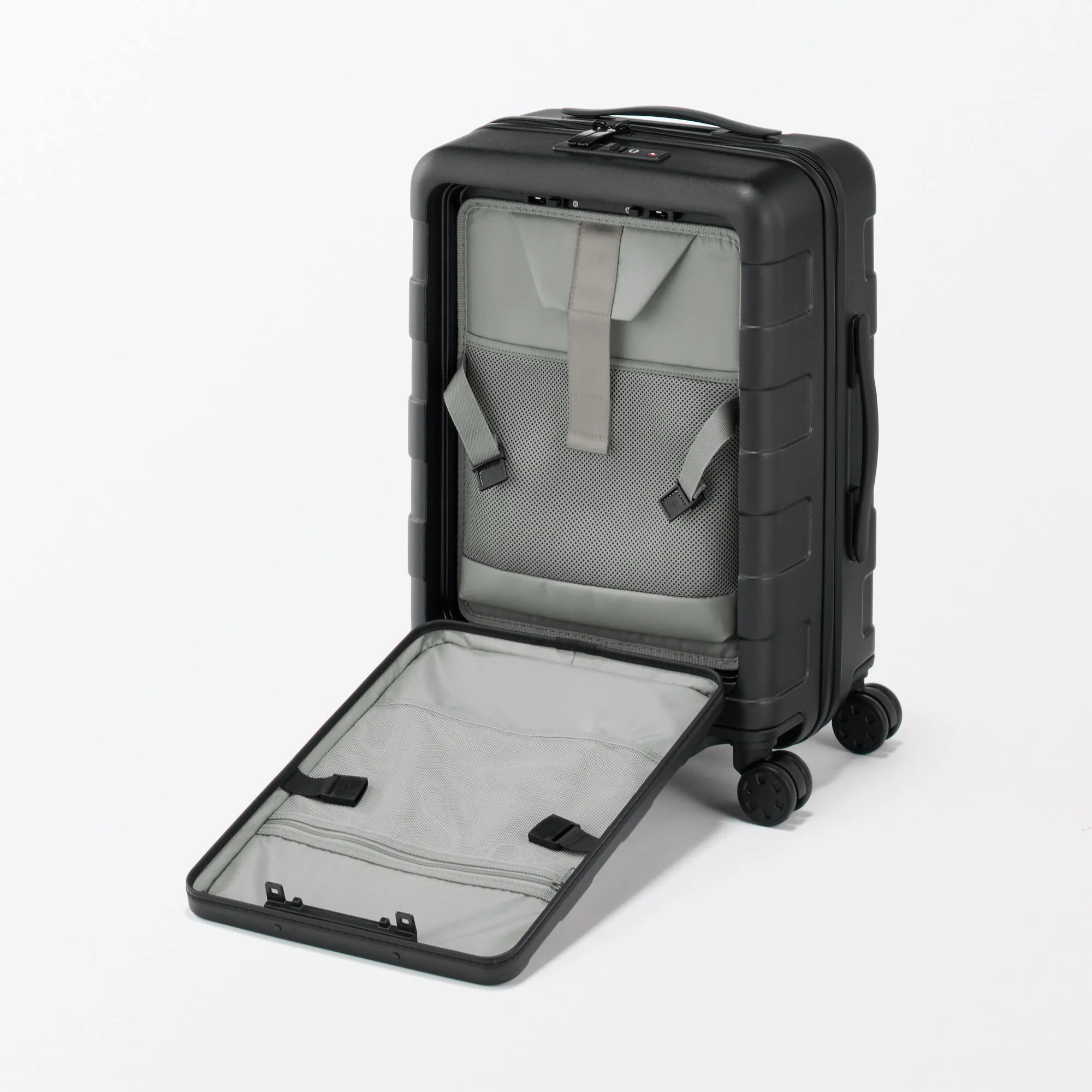 Front Open Hard Suitcase 32L | Carry-On - Image 29