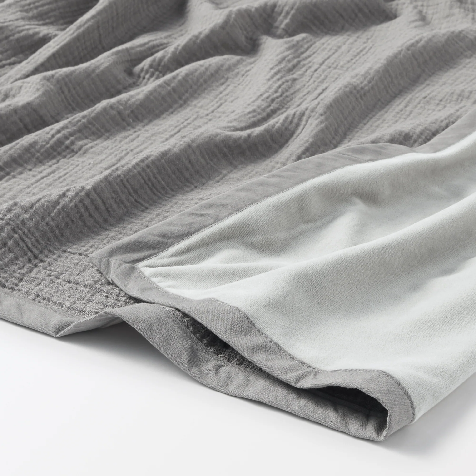 Velour Gauze Reversible Blanket - Single - Image 8