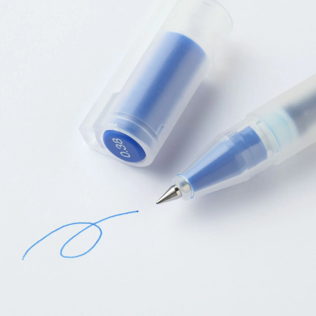 Gel Ink Ballpoint Cap Pen 0.38 mm - Image 2