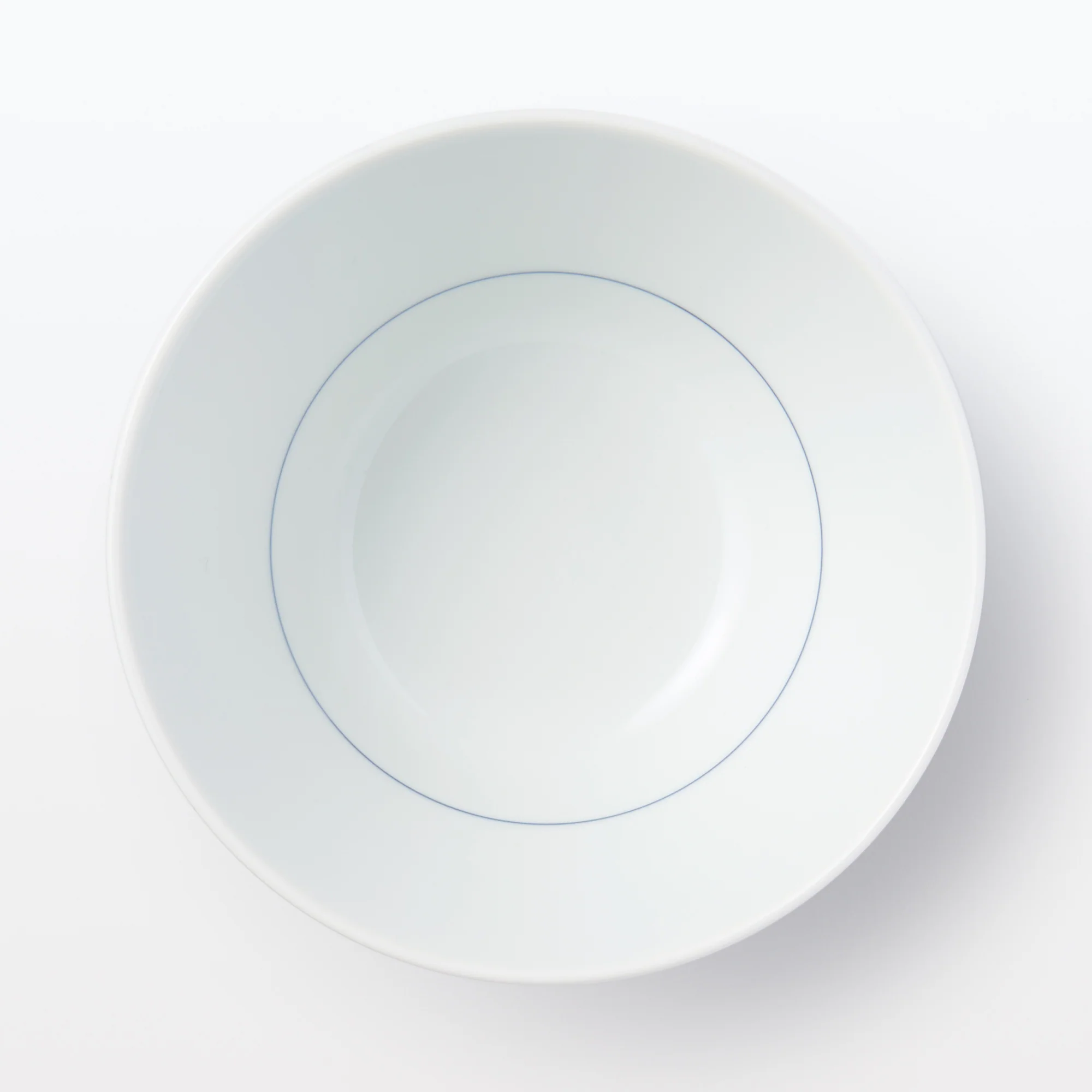 Hasami Ware Rice Bowl - Large Wave Pattern - Image 3