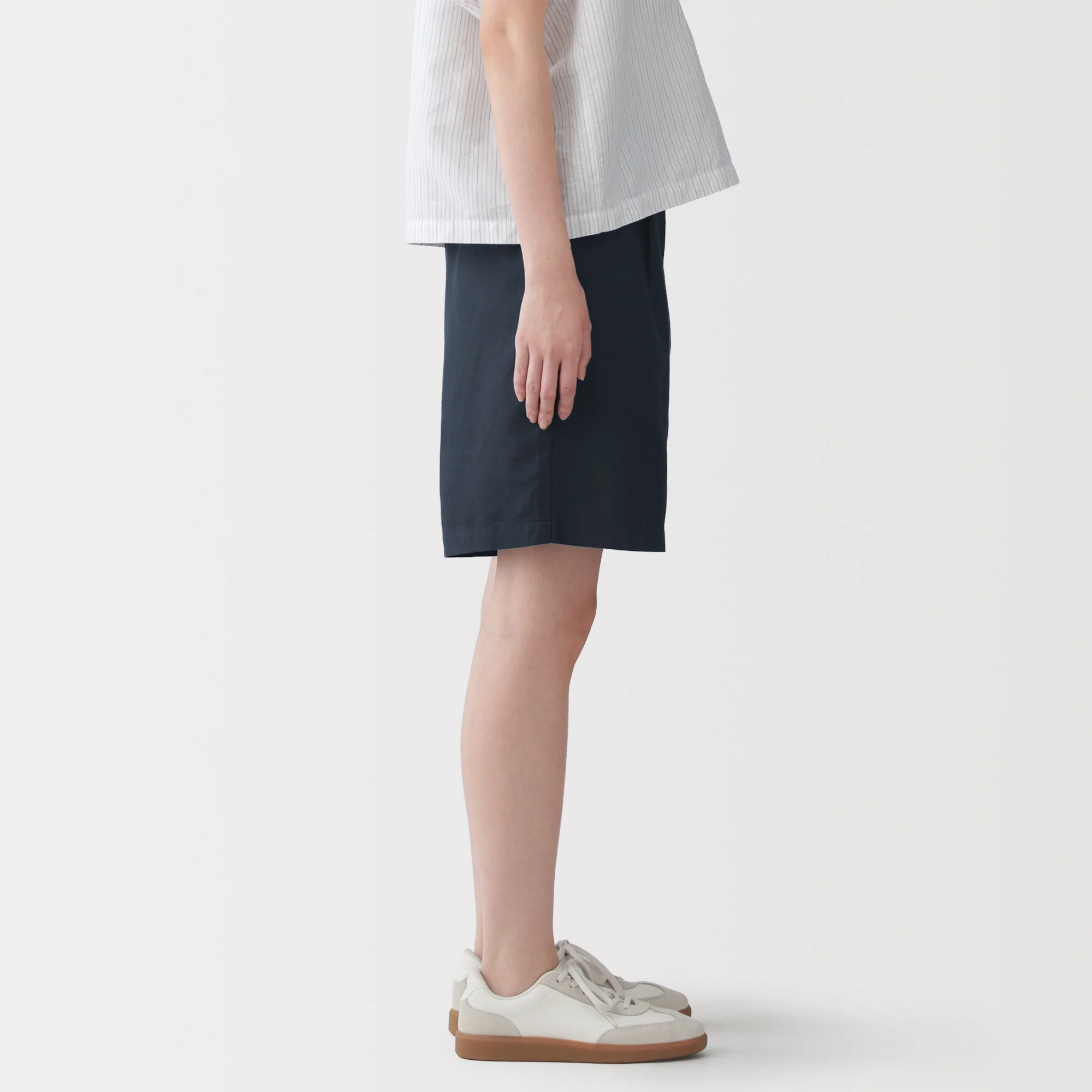 Hemp Blend Twill Shorts - Image 14