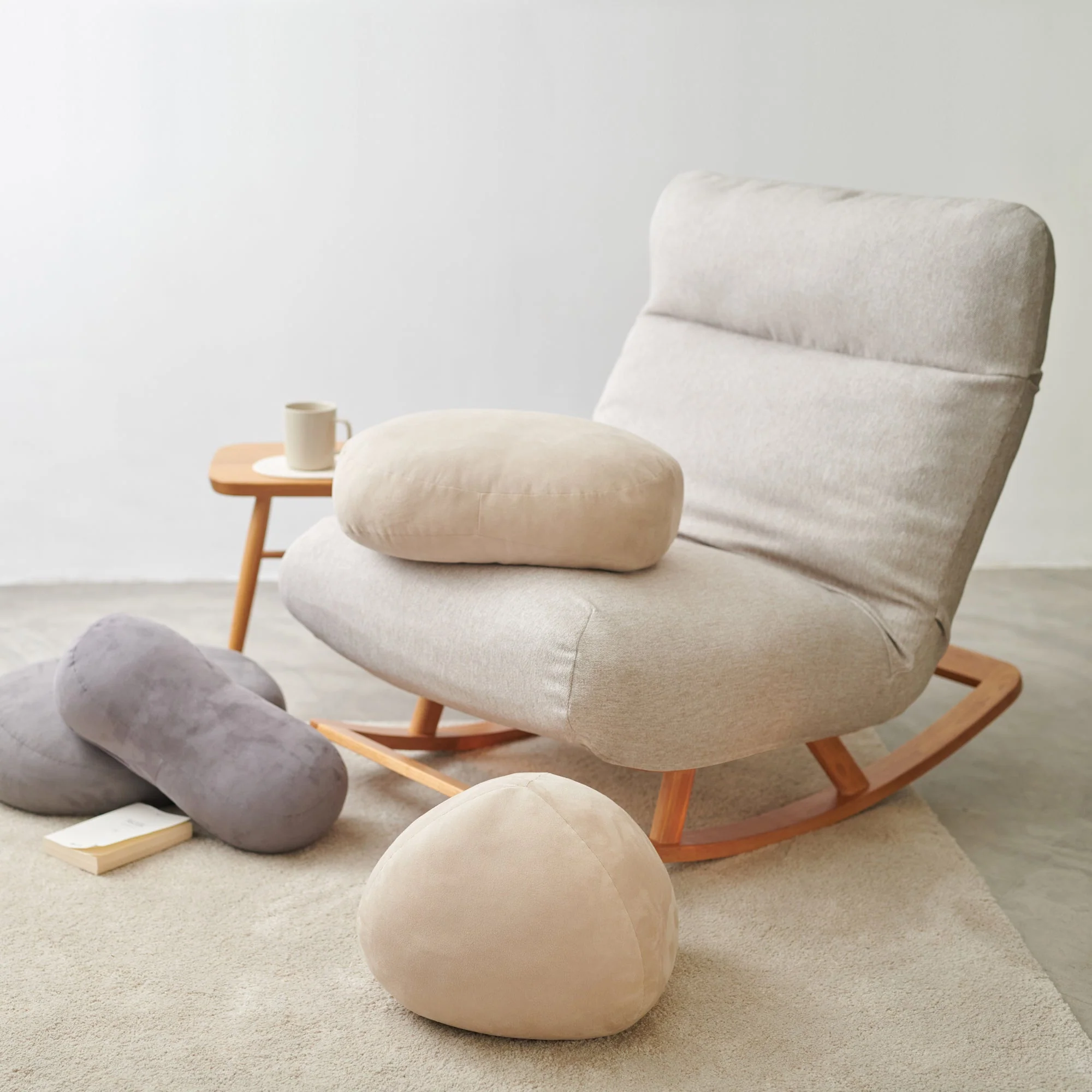 High Back Cushioned Sofa Rocking Chair - Image 13