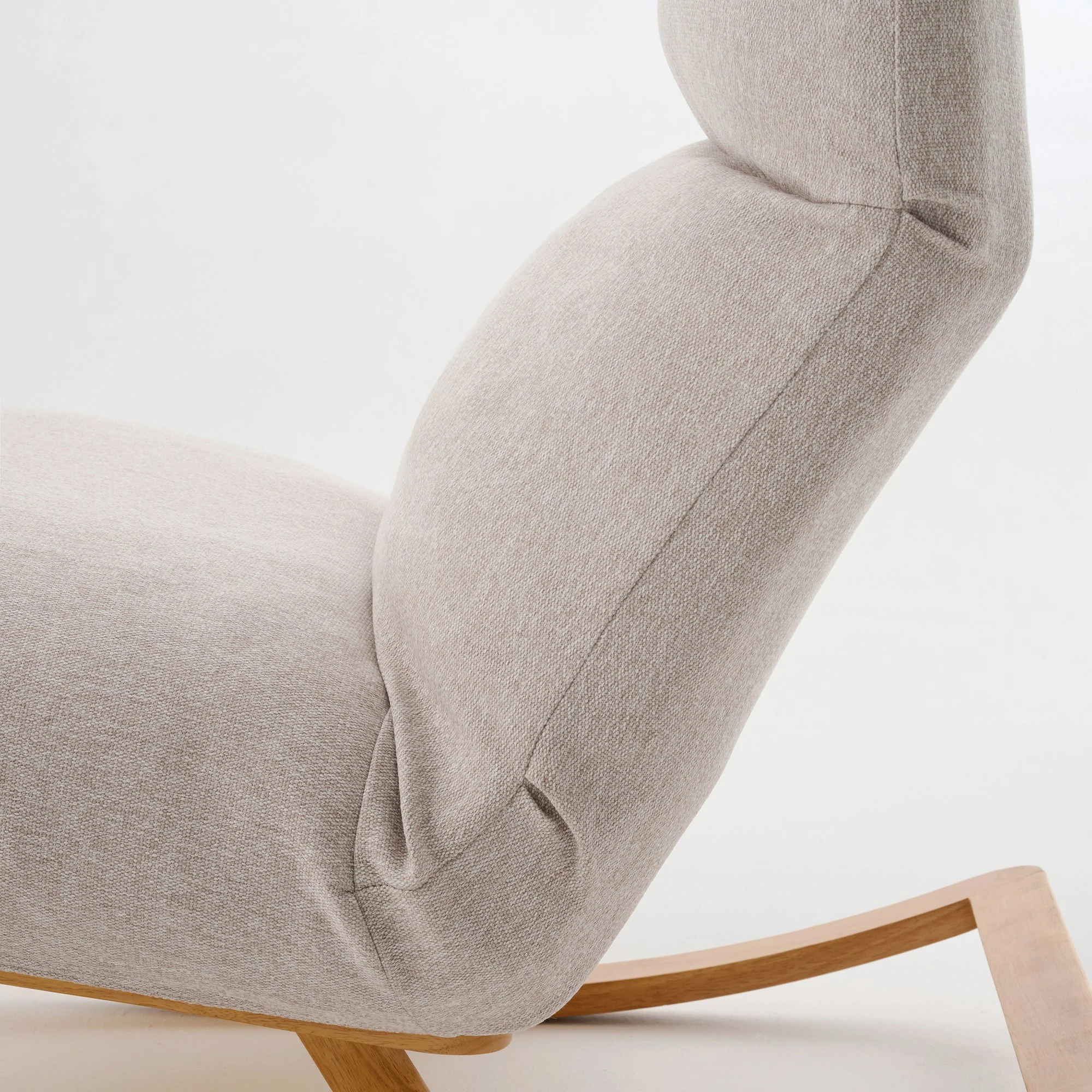 High Back Cushioned Sofa Rocking Chair - Image 8