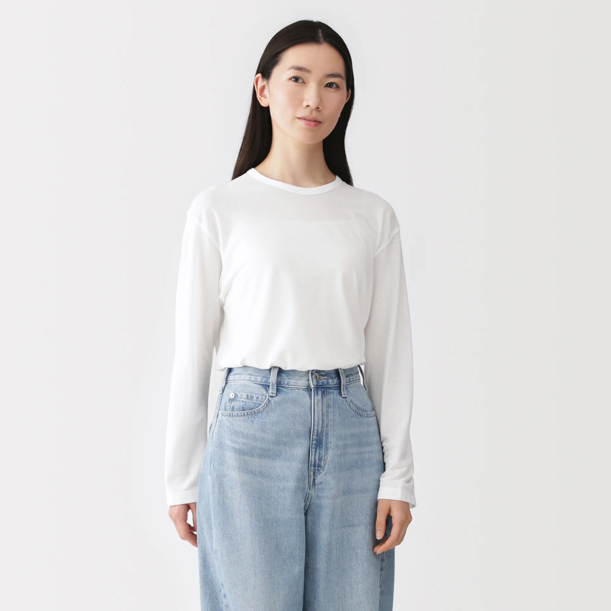 High-Twist Cotton Jersey T-Shirt