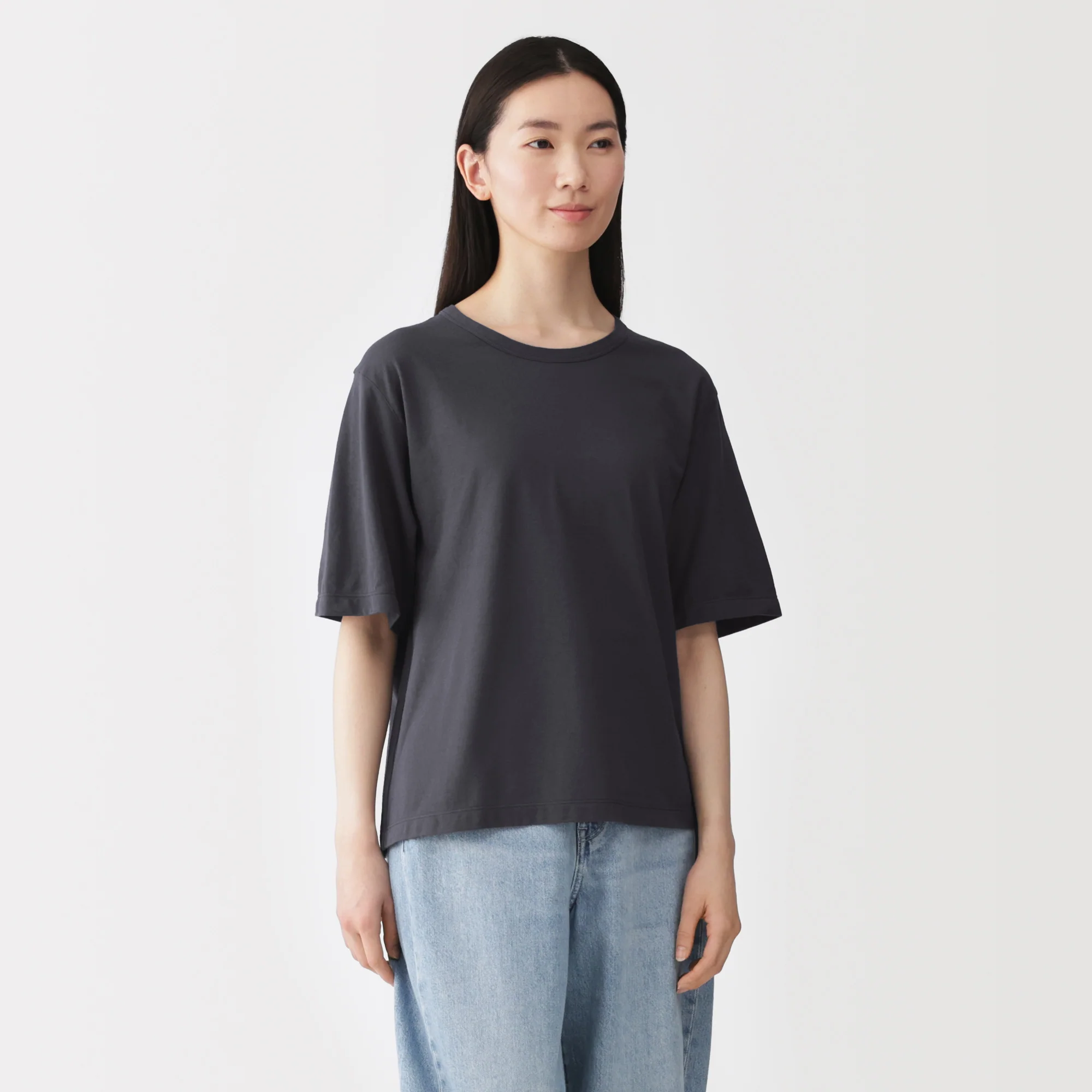 High-Twist Cotton Jersey T-Shirt