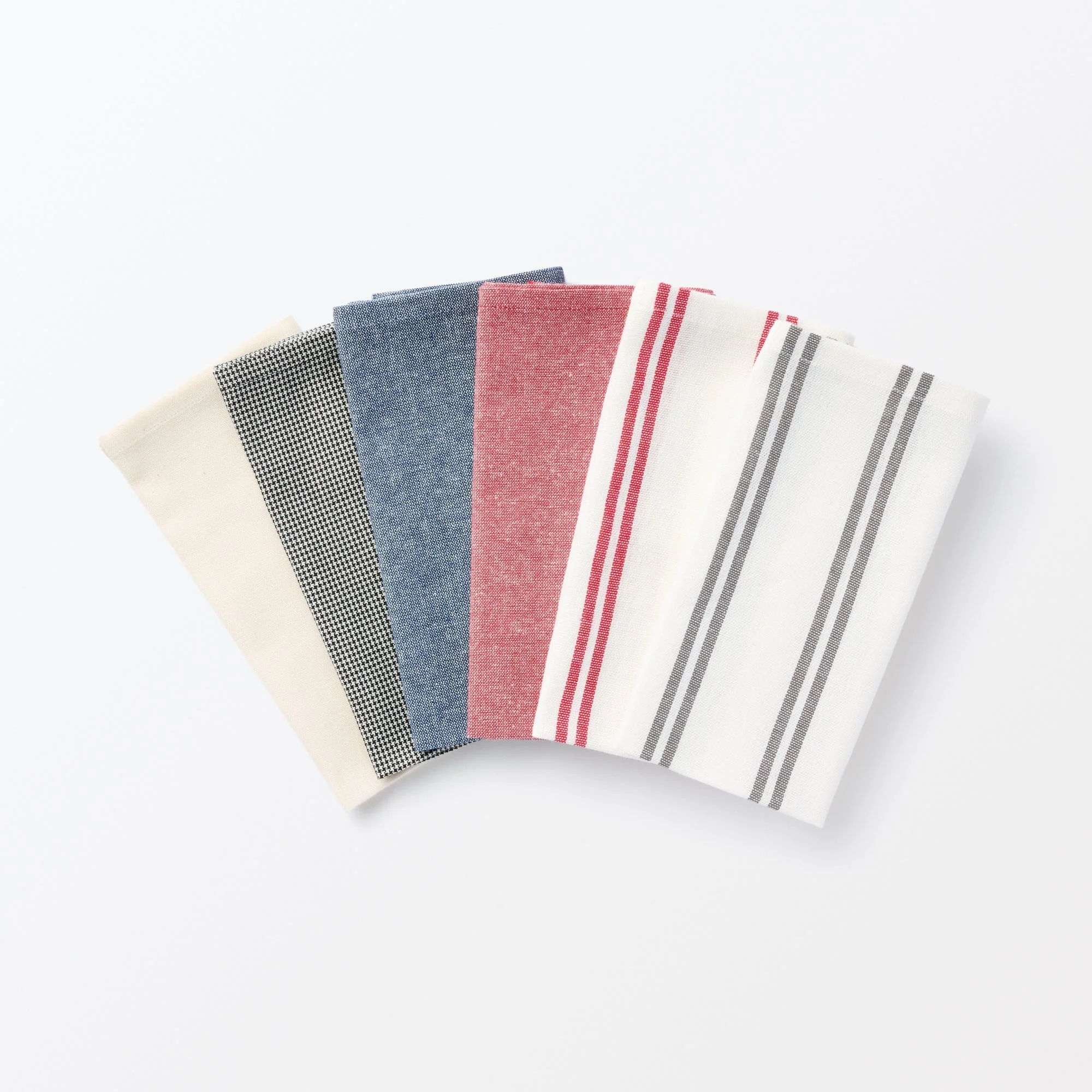 Indian Cotton Napkin - Houndstooth - Image 5