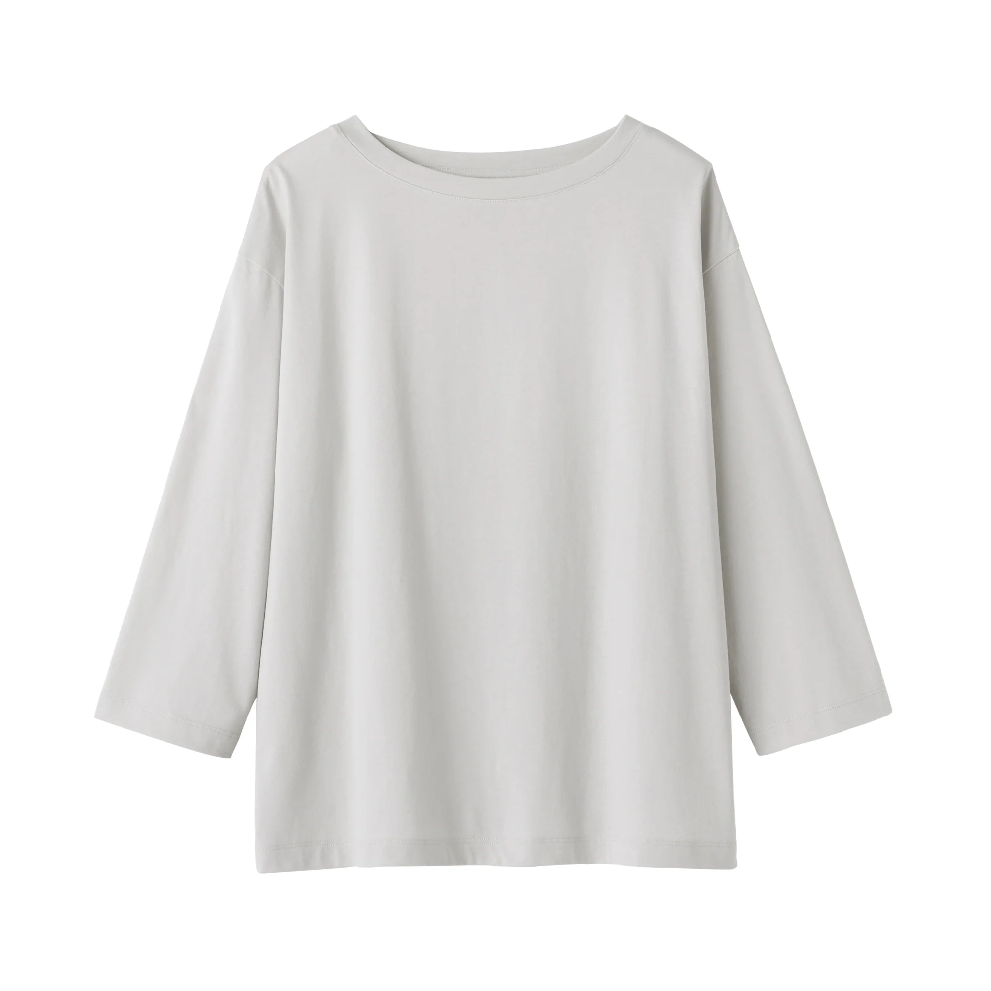 Jersey Boat Neck T-Shirt - Image 18