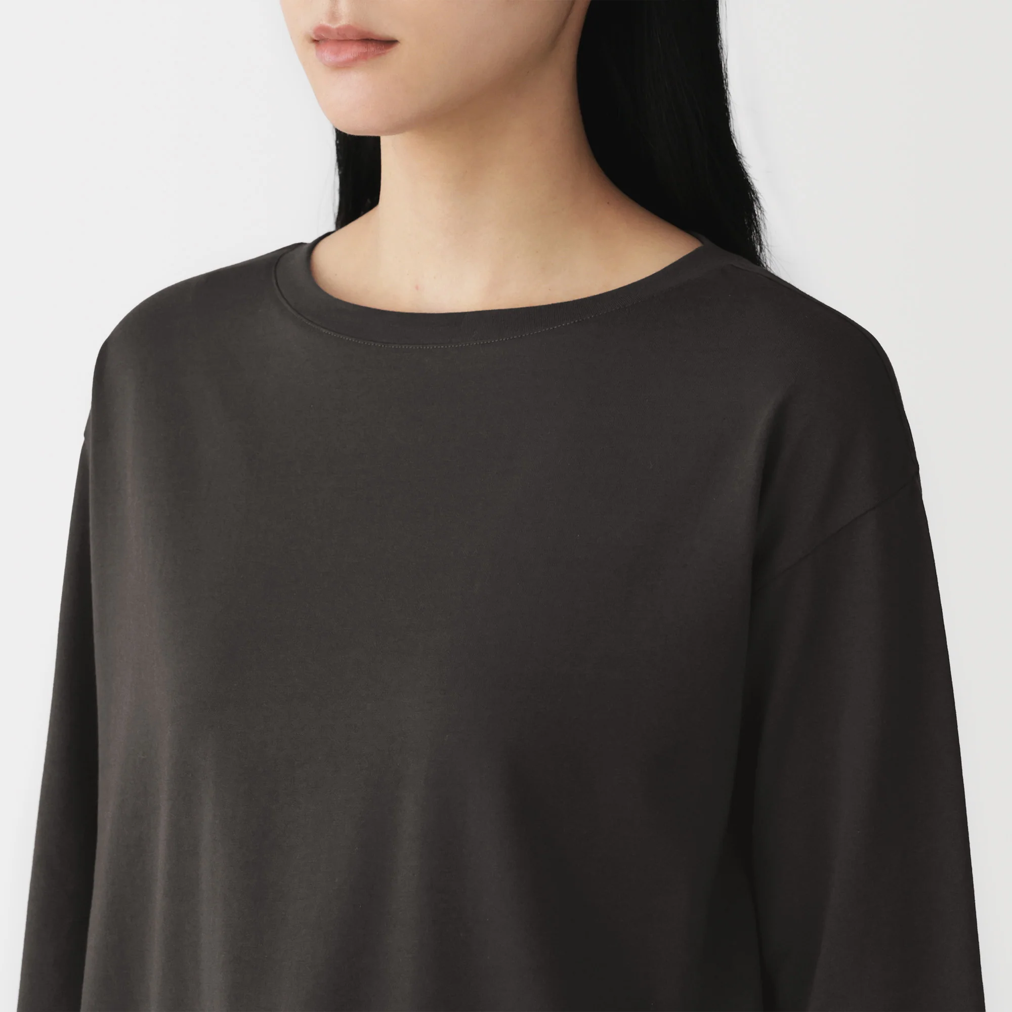 Jersey Boatneck T-Shirt - Image 39