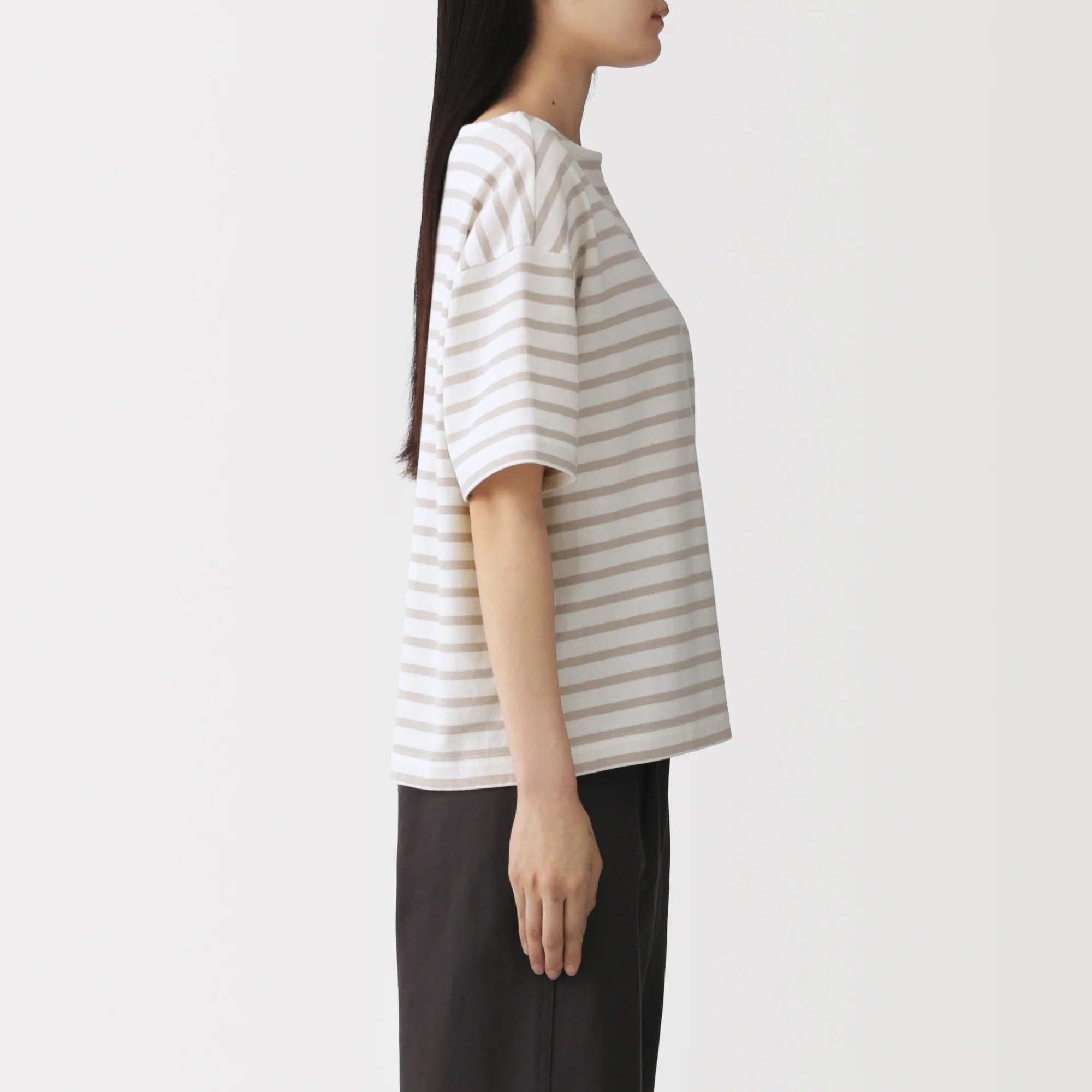 Jersey Boatneck T-Shirt - Image 5