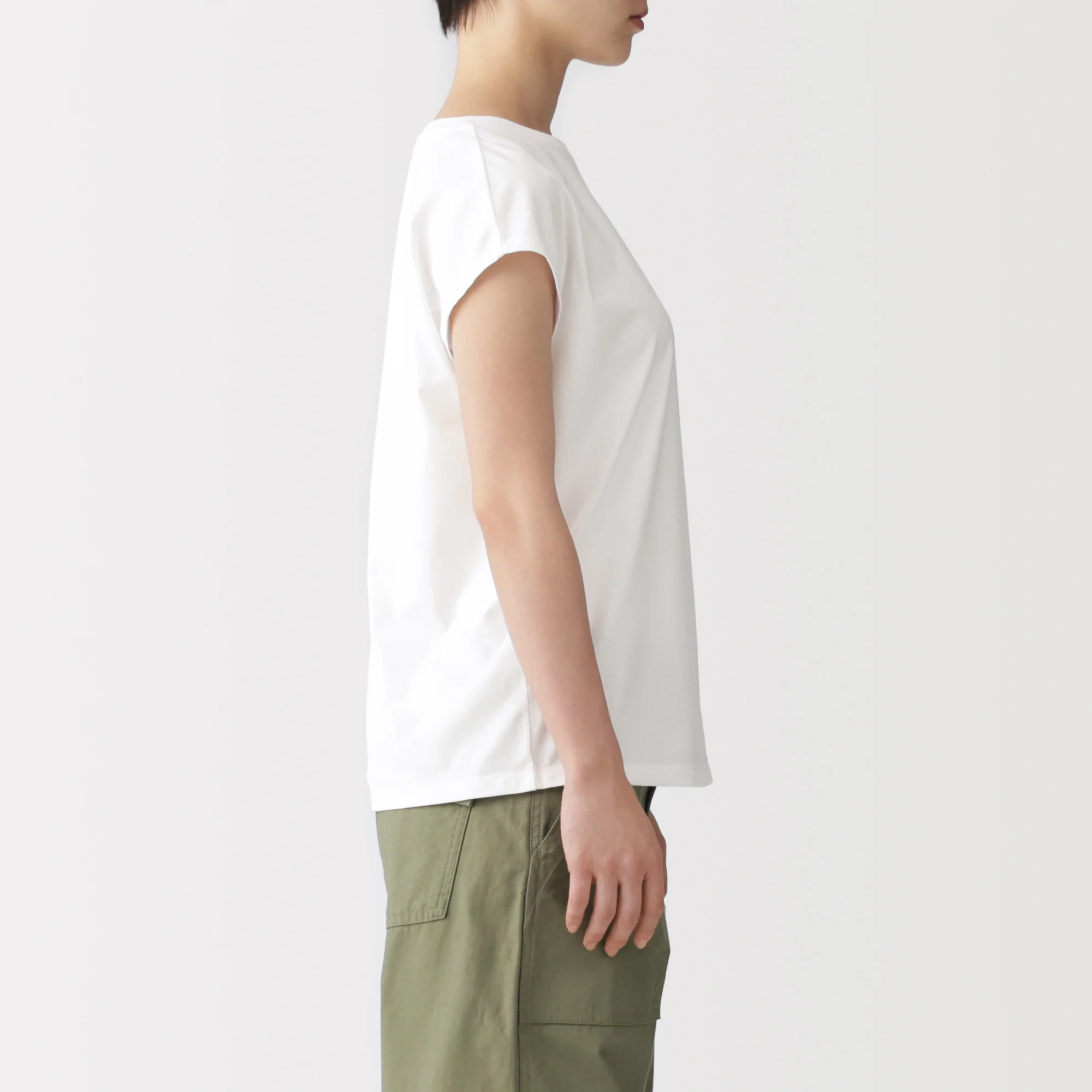 Jersey French Sleeve T-Shirt - Image 37
