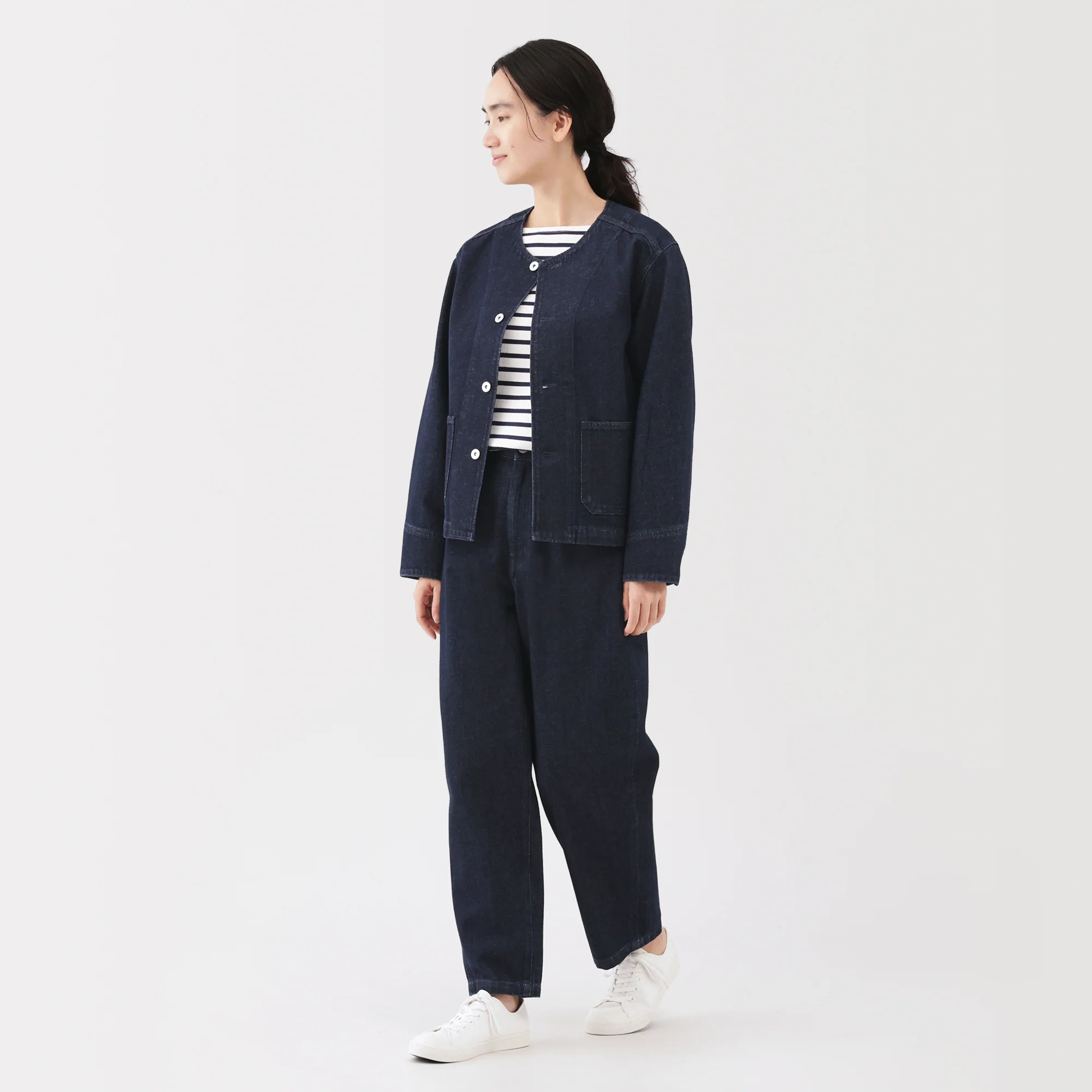 Kapok Blend Denim Jacket - Image 13